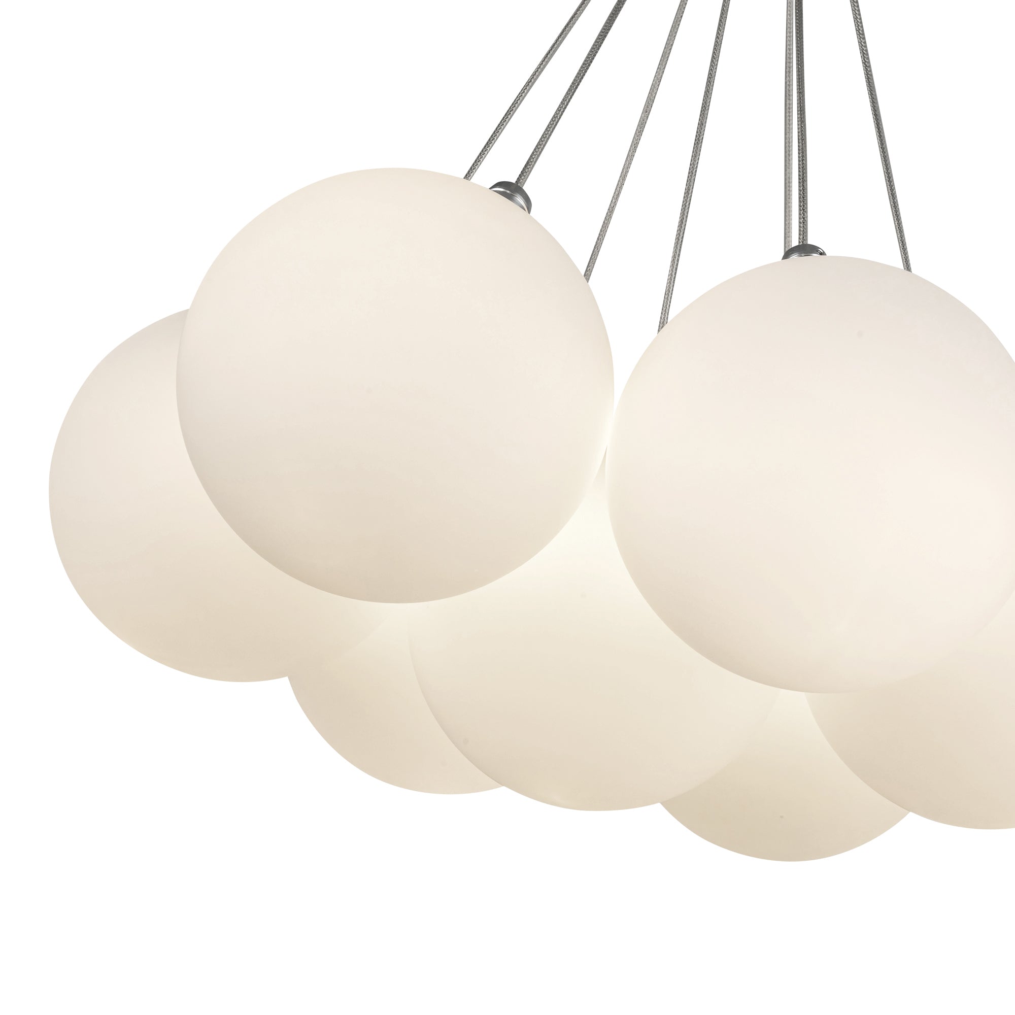 Bolla 17-in Steel Chandelier