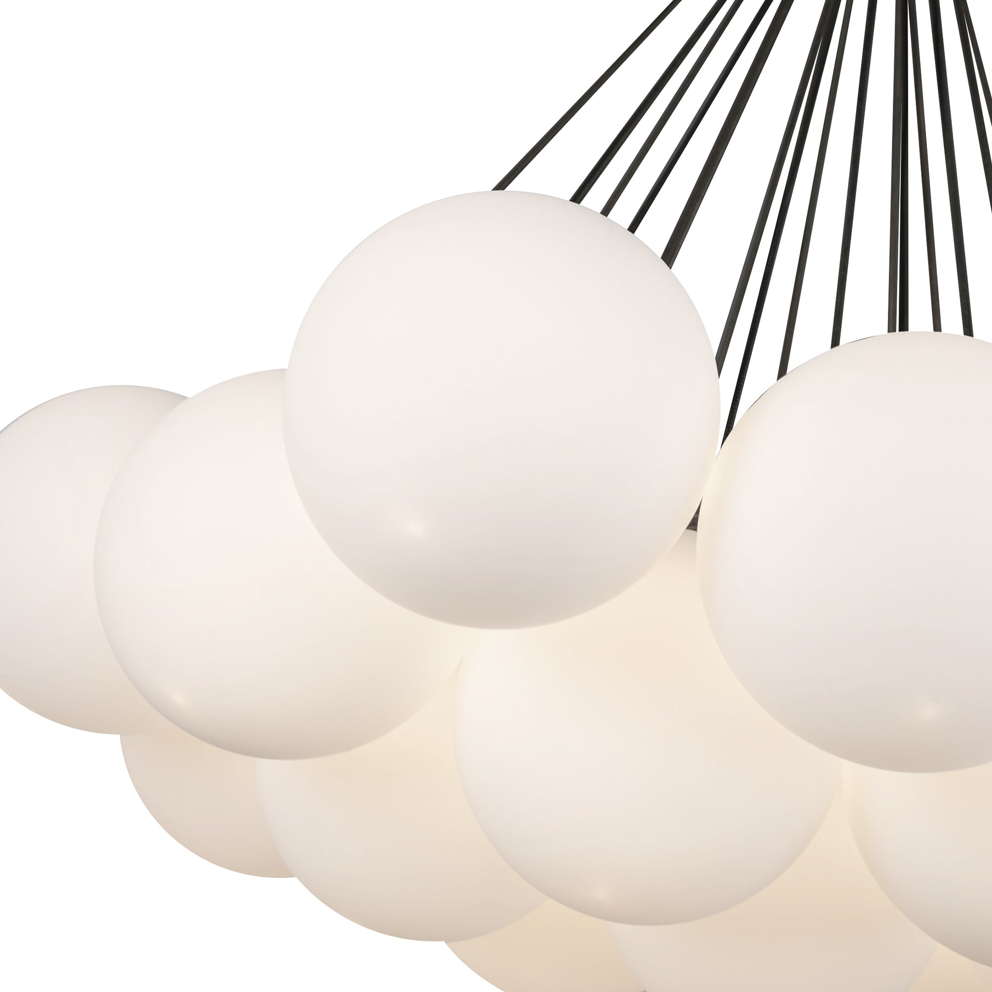 Bolla 28-in Steel Chandelier