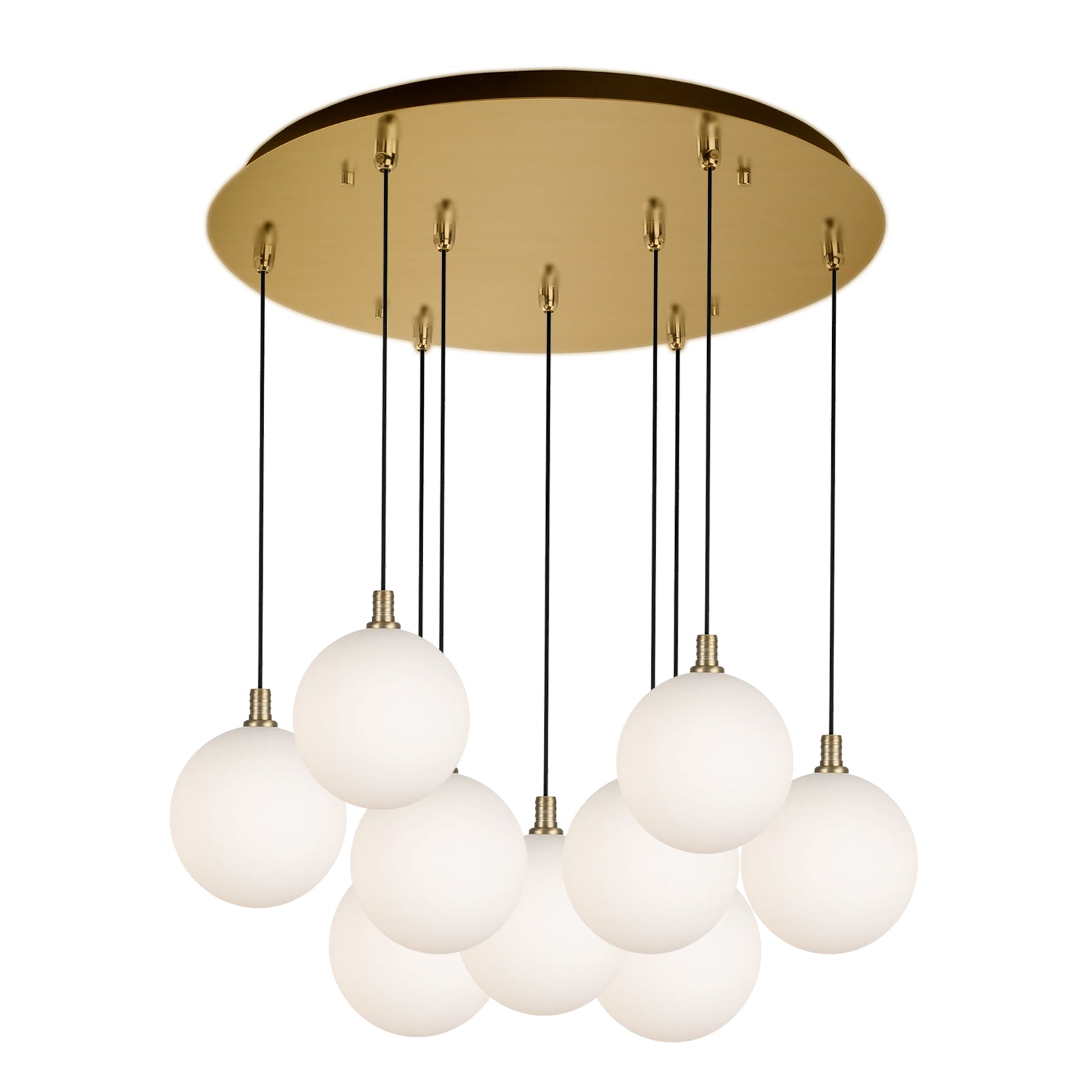 Bolla 20-in Steel Multi Pendant