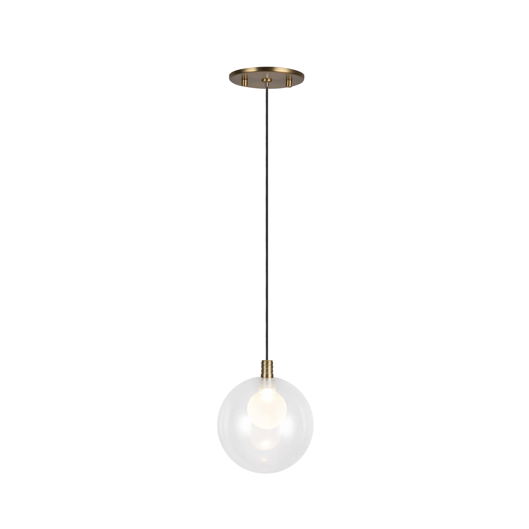 Bolla 6-in Steel Pendant