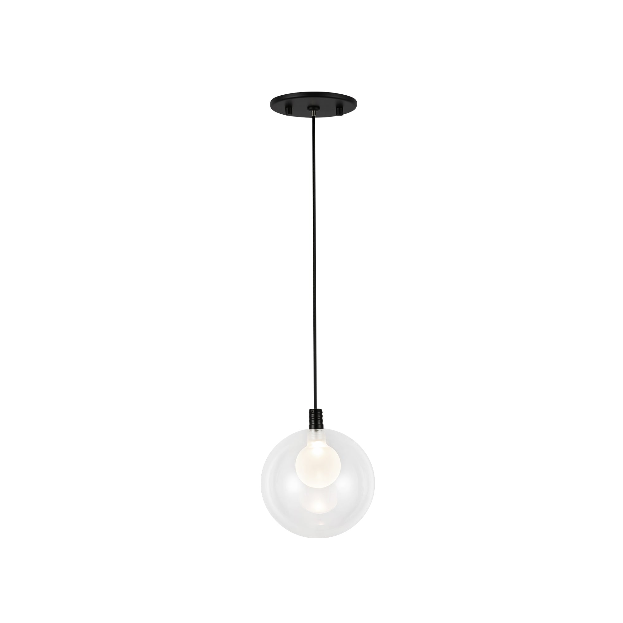 Bolla 6-in Steel Pendant