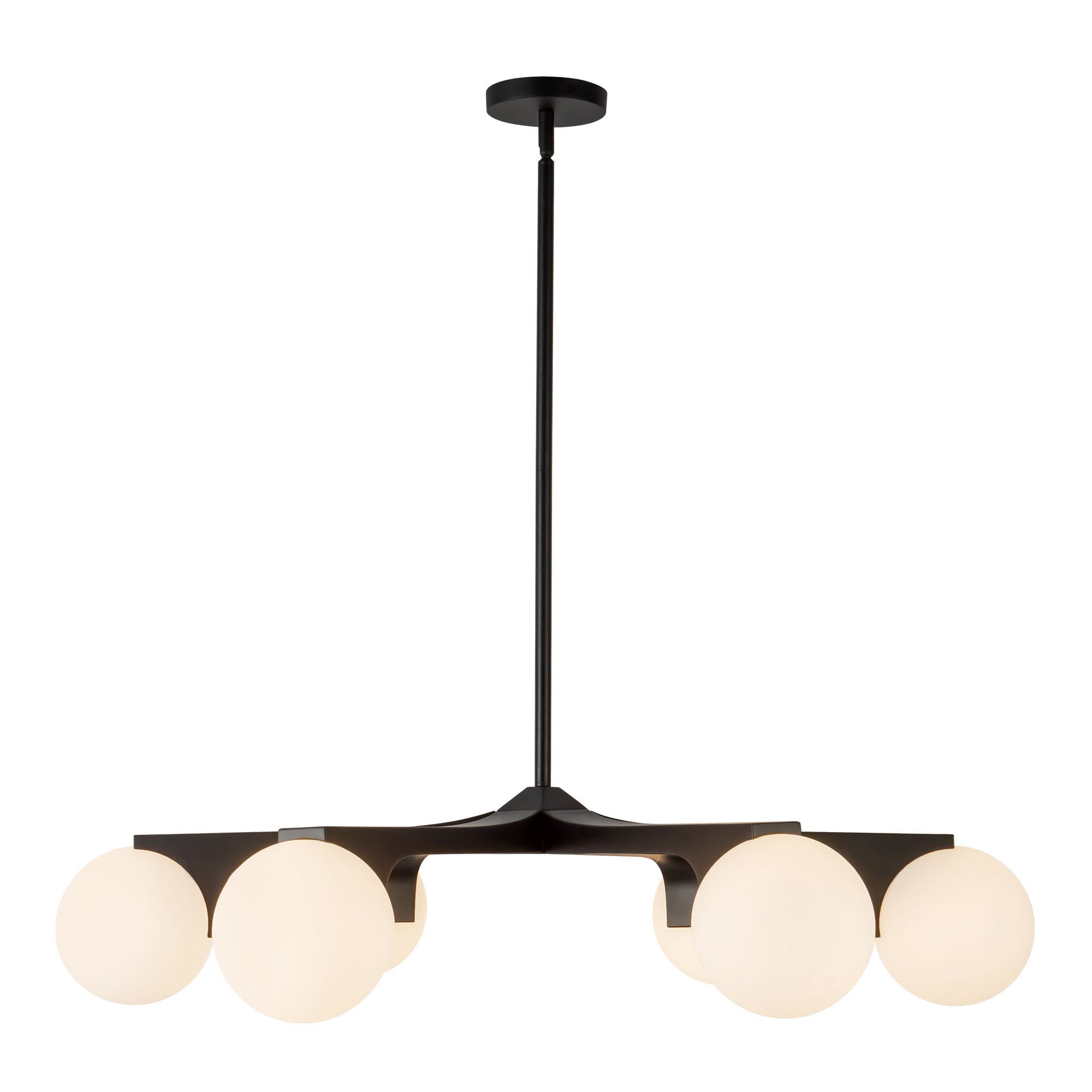 Briar 37-in Aluminum Chandelier