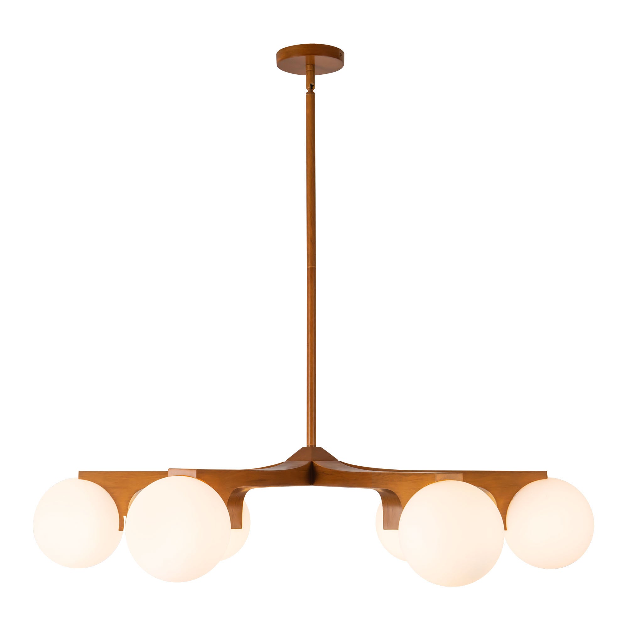 Briar 37-in Aluminum Chandelier