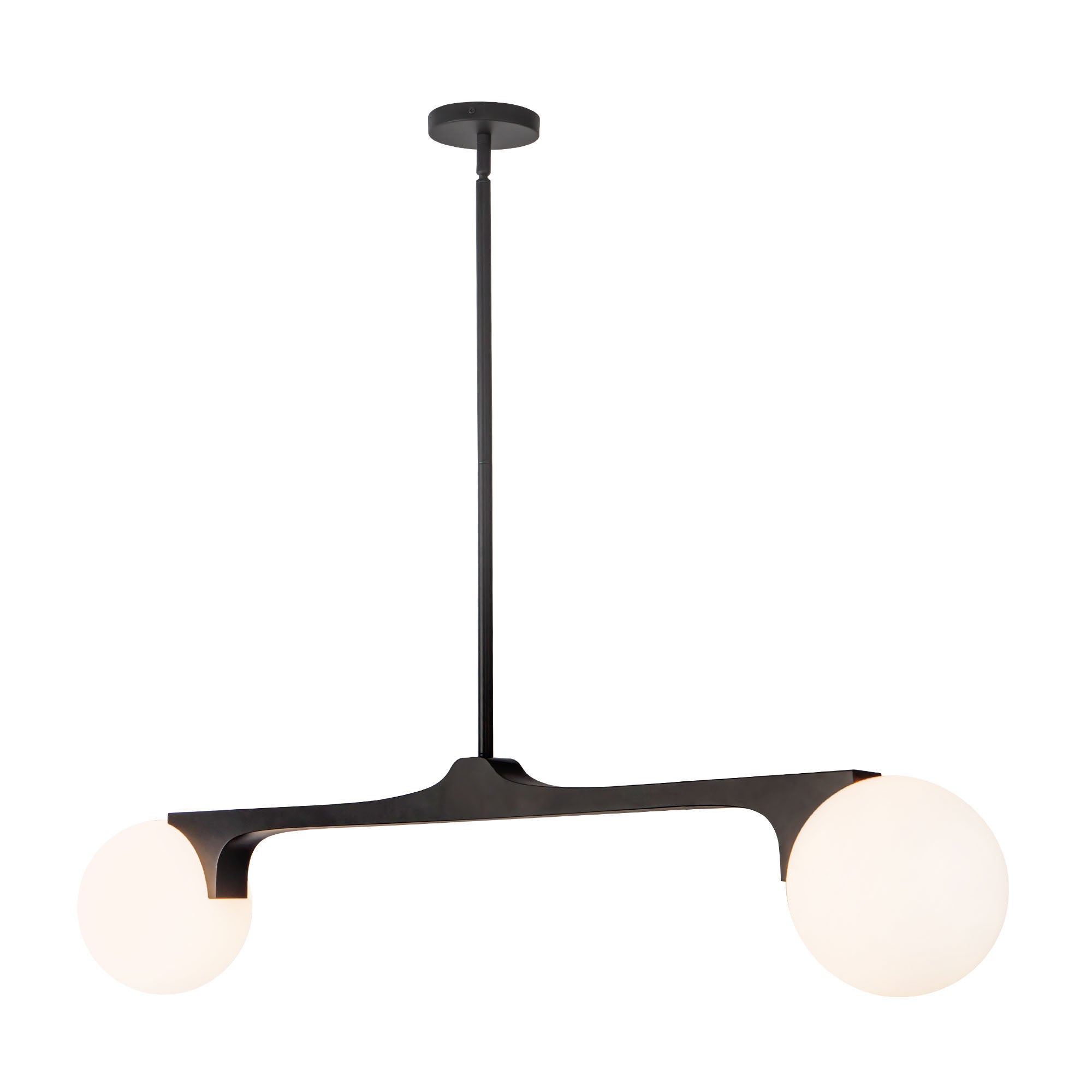 Briar 47-in Aluminum Linear Pendant