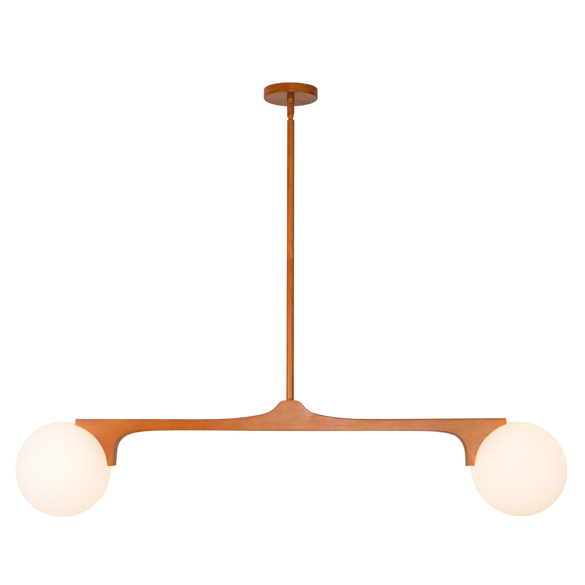 Briar 47-in Aluminum Linear Pendant