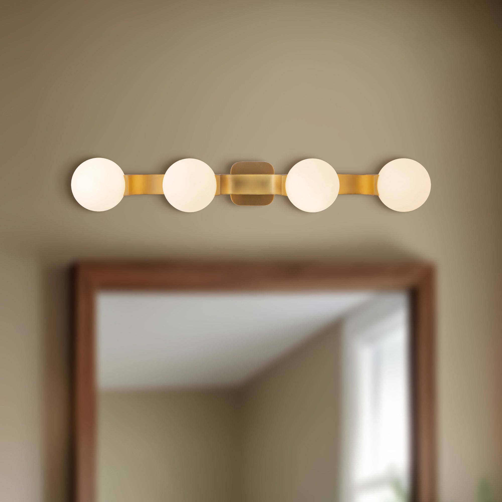 Briar 34-in Aluminum Vanity Light