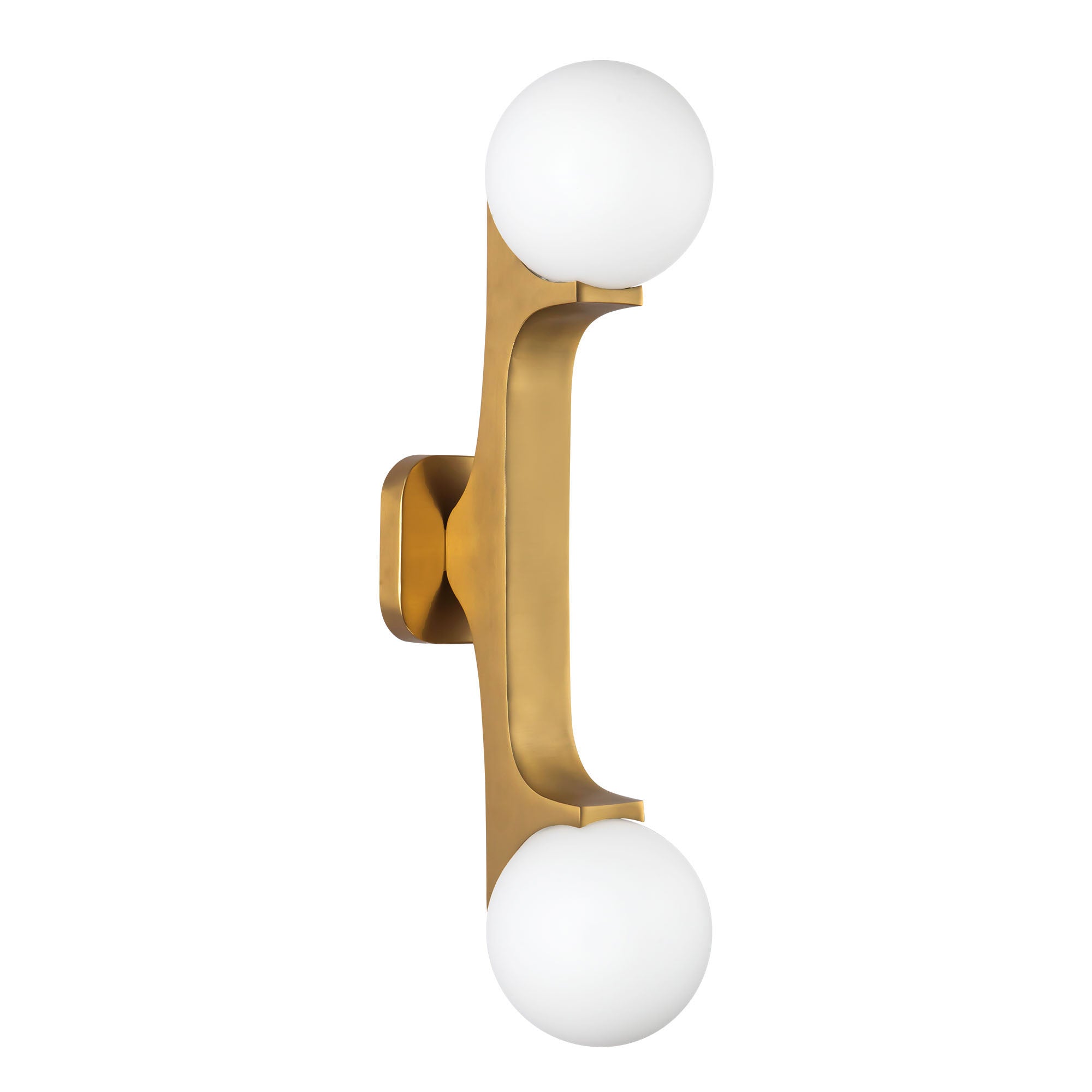 Briar 22-in Aluminum Steel Wall Sconce