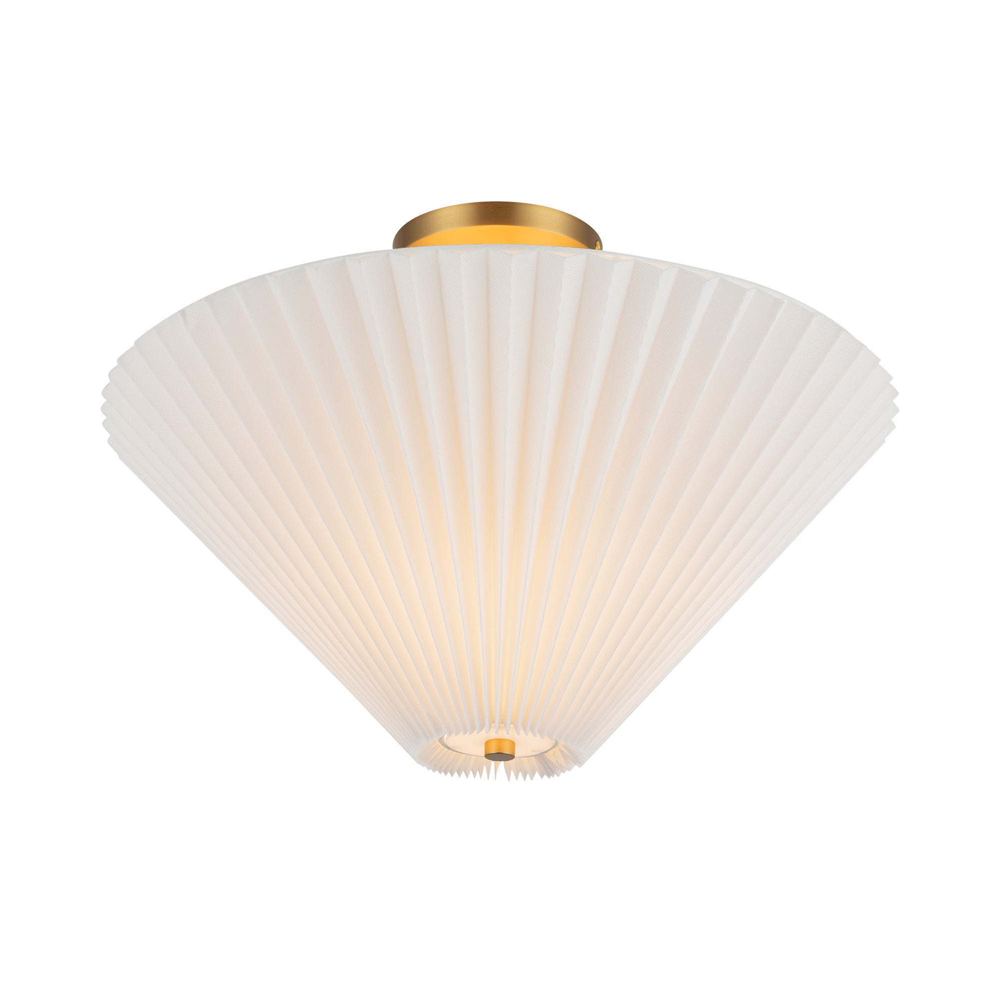 Bridgette 16-in Steel Semi-Flush Mount