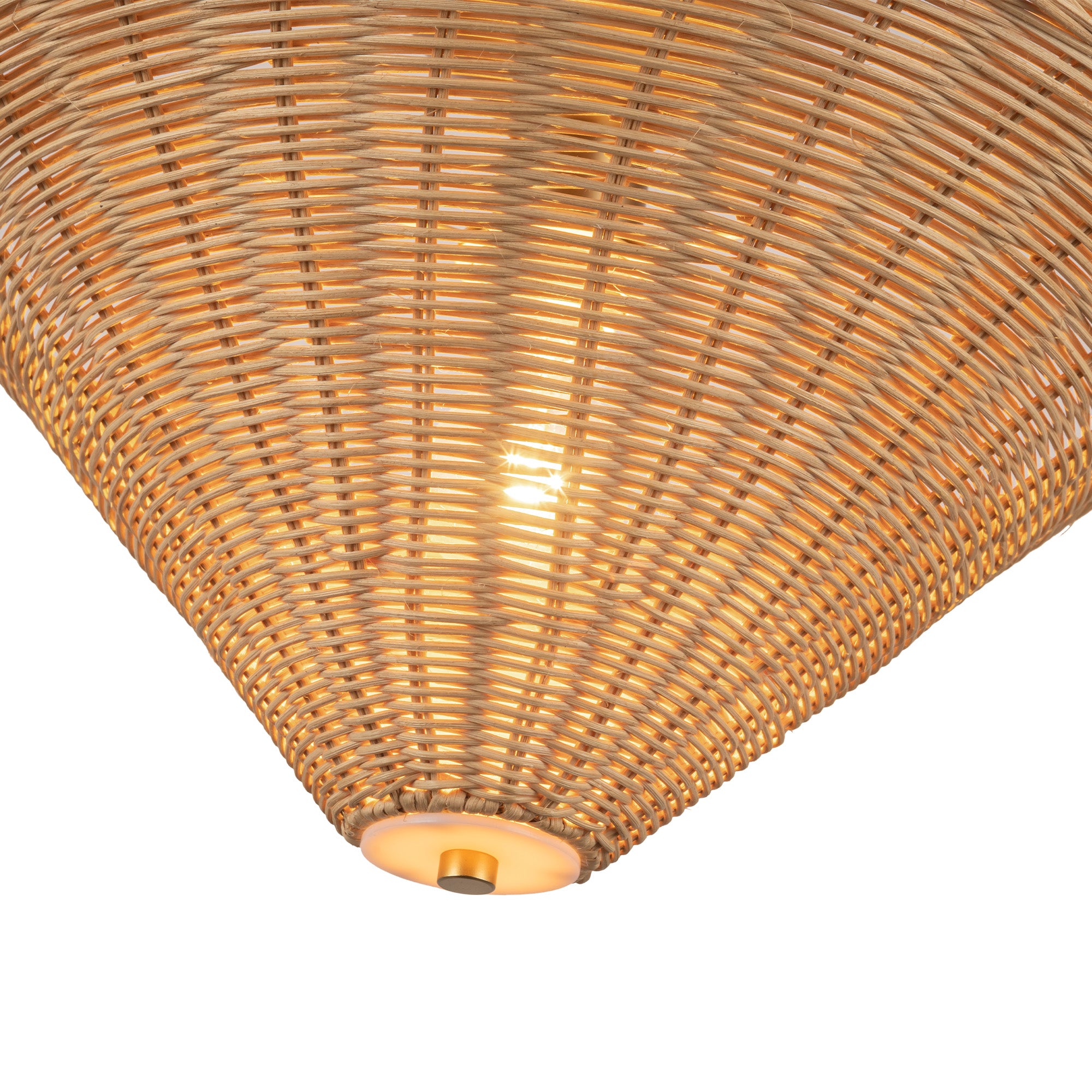 Bridgette 16-in Steel Semi-Flush Mount