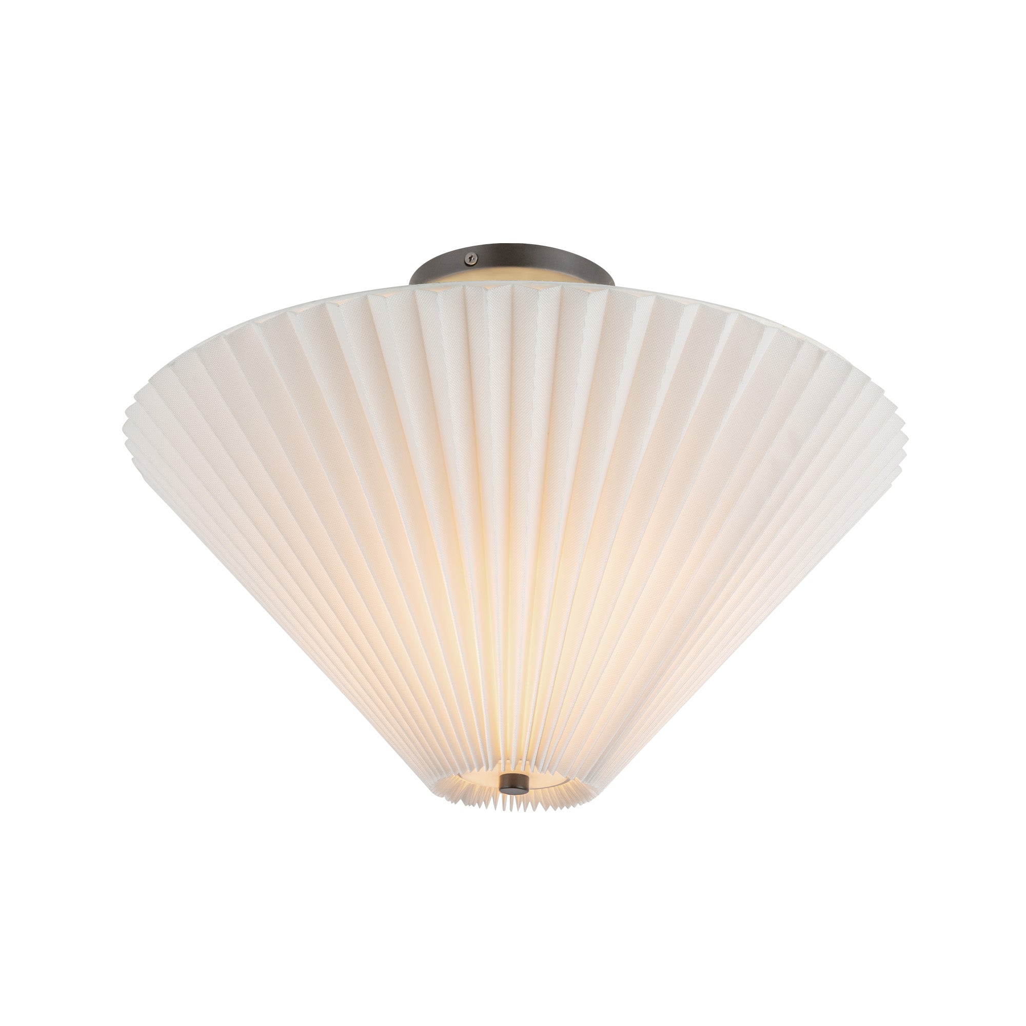 Bridgette 16-in Steel Semi-Flush Mount