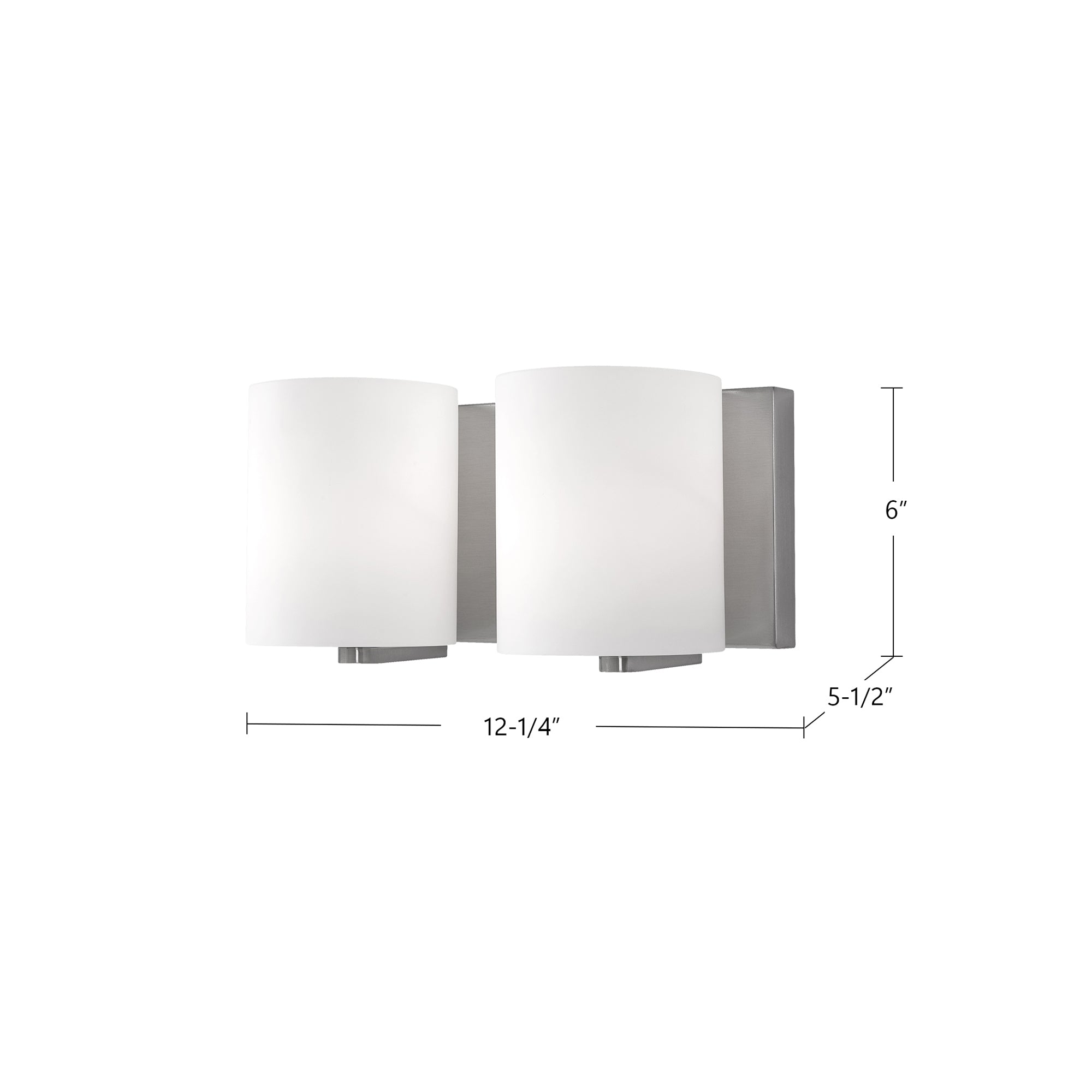 Bridgewater 12-in Steel Vanity Light