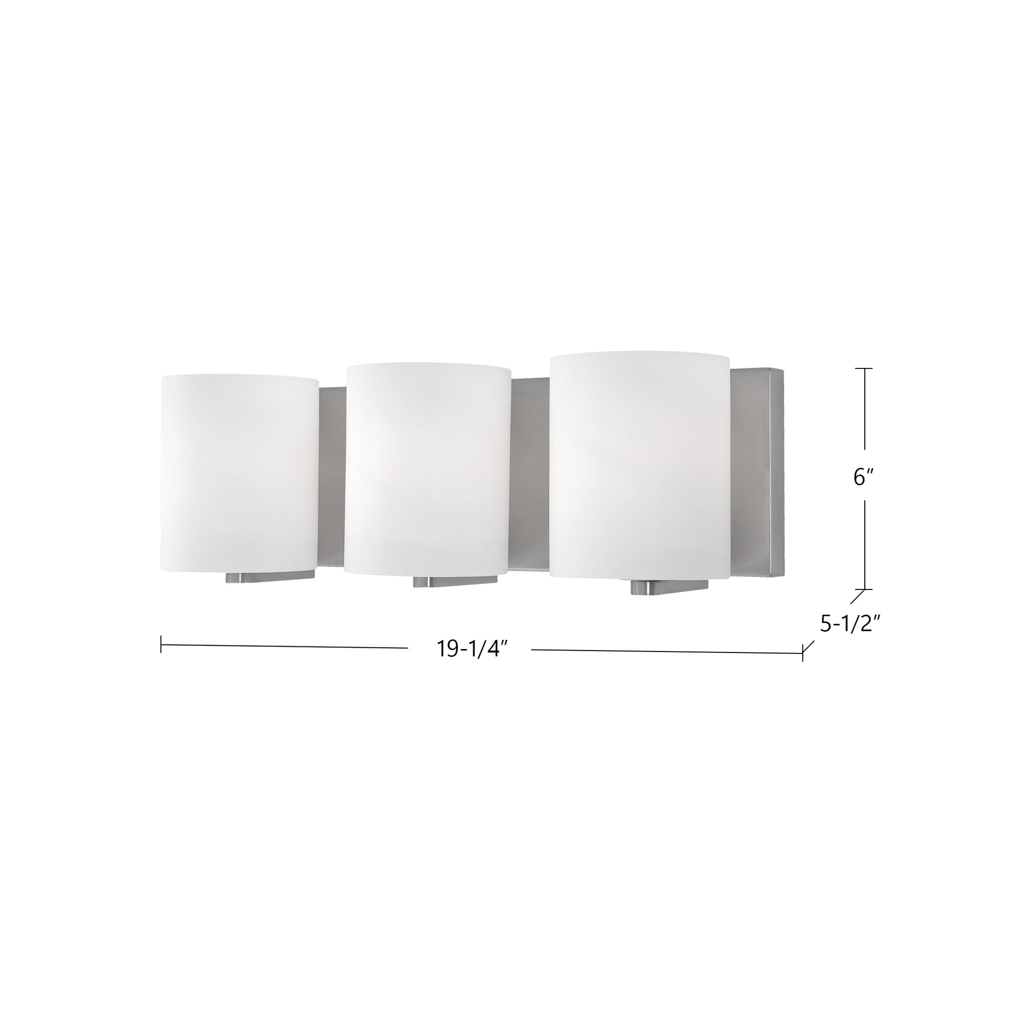 Bridgewater 19-in Steel Vanity Light