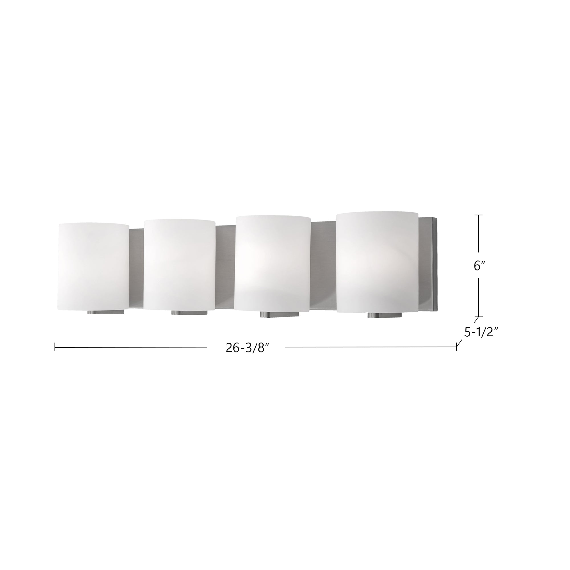 Bridgewater 25-in Steel Vanity Light