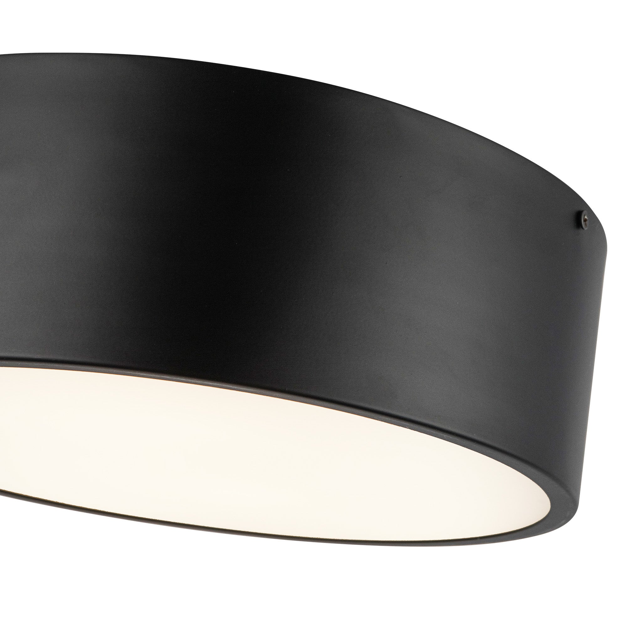 Brisbane 12-in 2 lights Steel Flush Mount