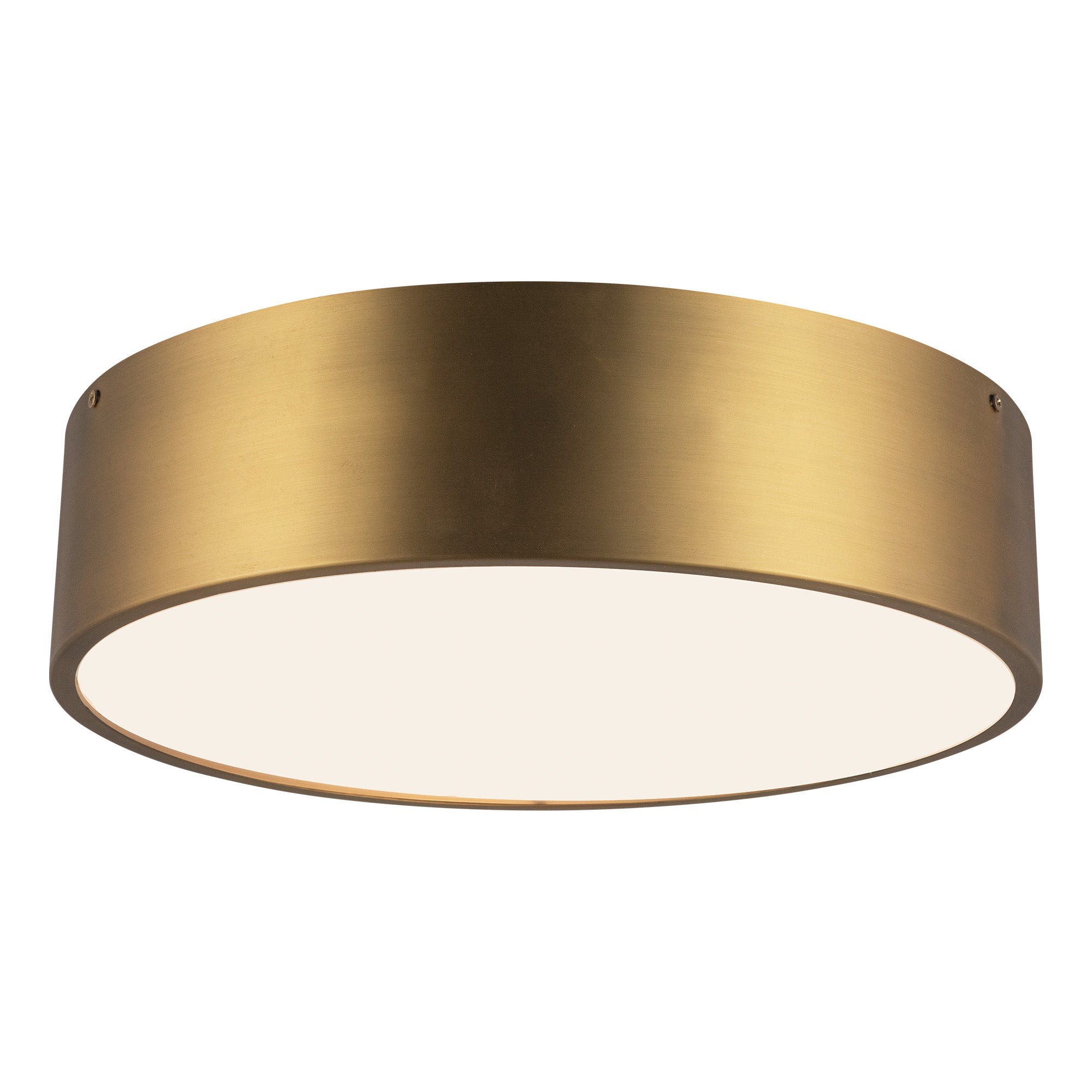 Brisbane 16-in 3 lights Steel Flush Mount