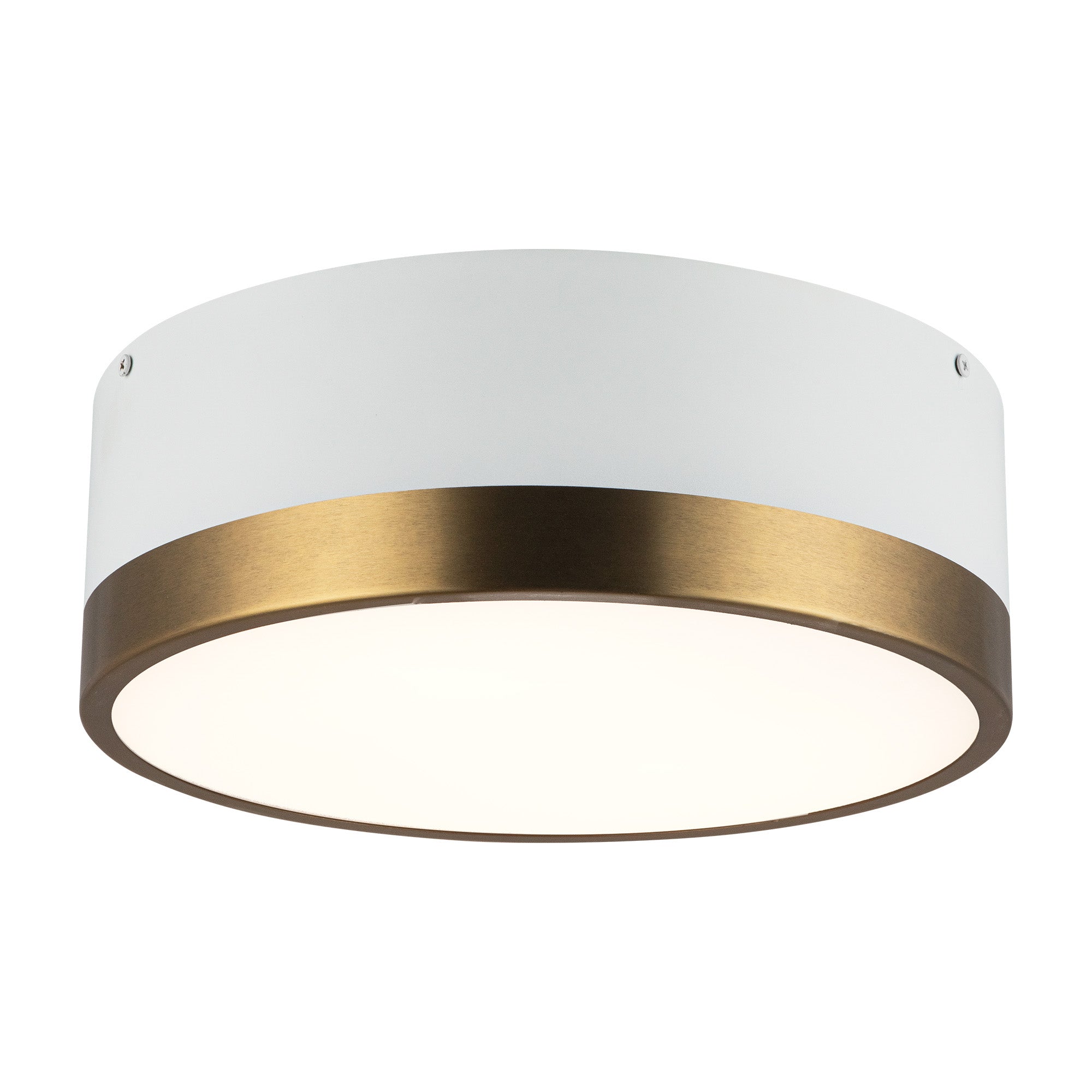 Brisbane 12-in Steel Flush Mount
