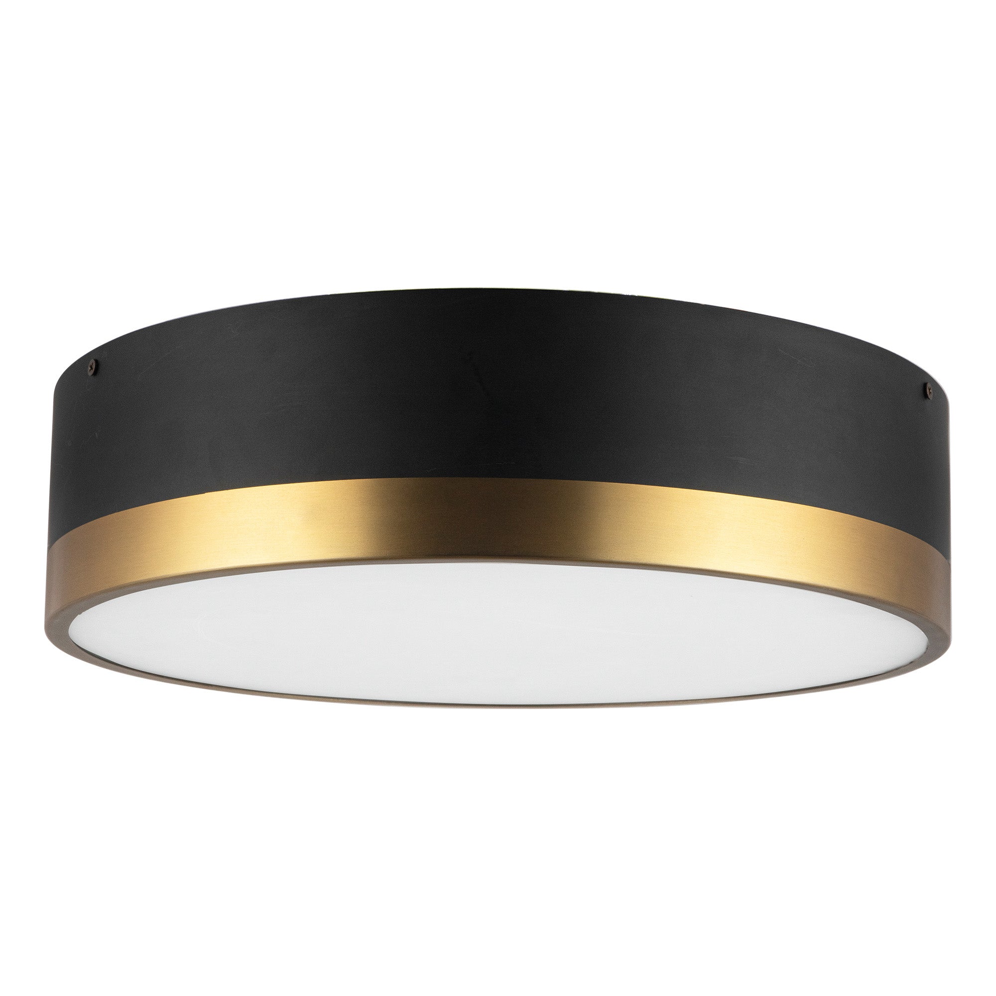 Brisbane 16-in Steel Flush Mount