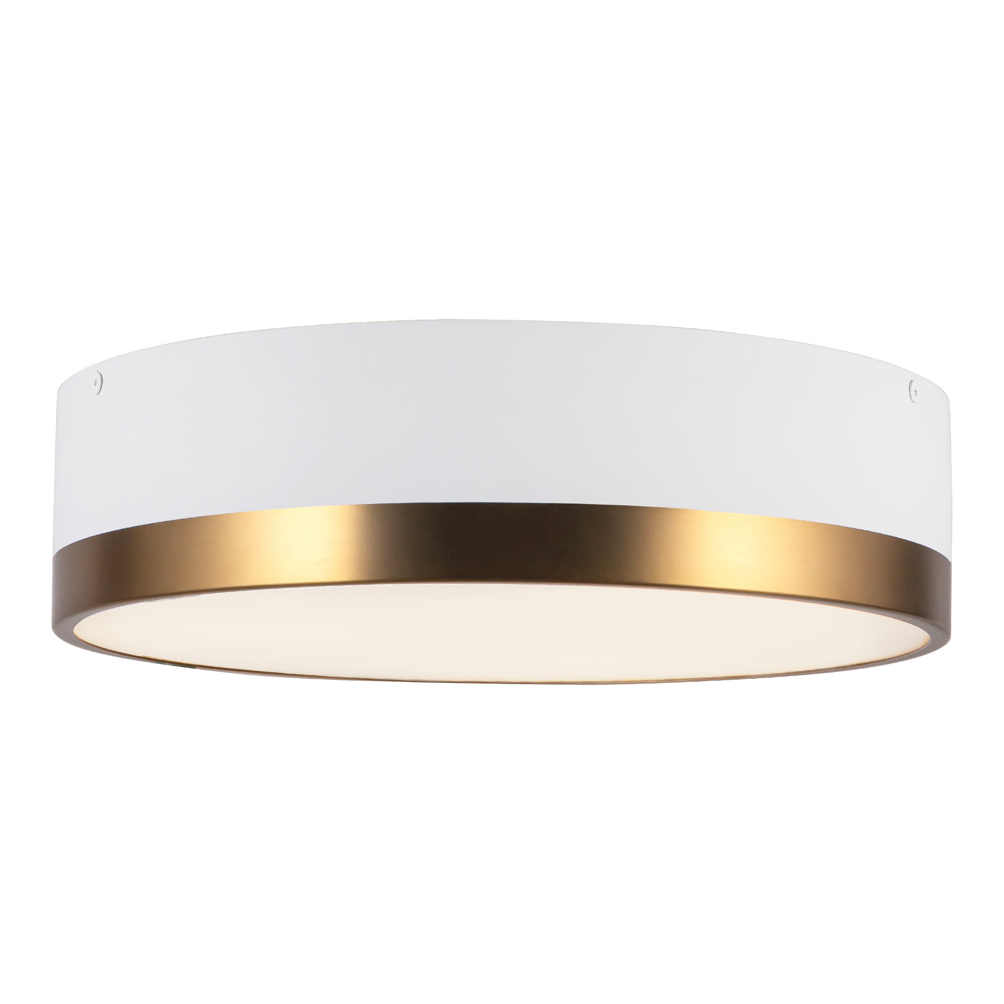 Brisbane 16-in Steel Flush Mount