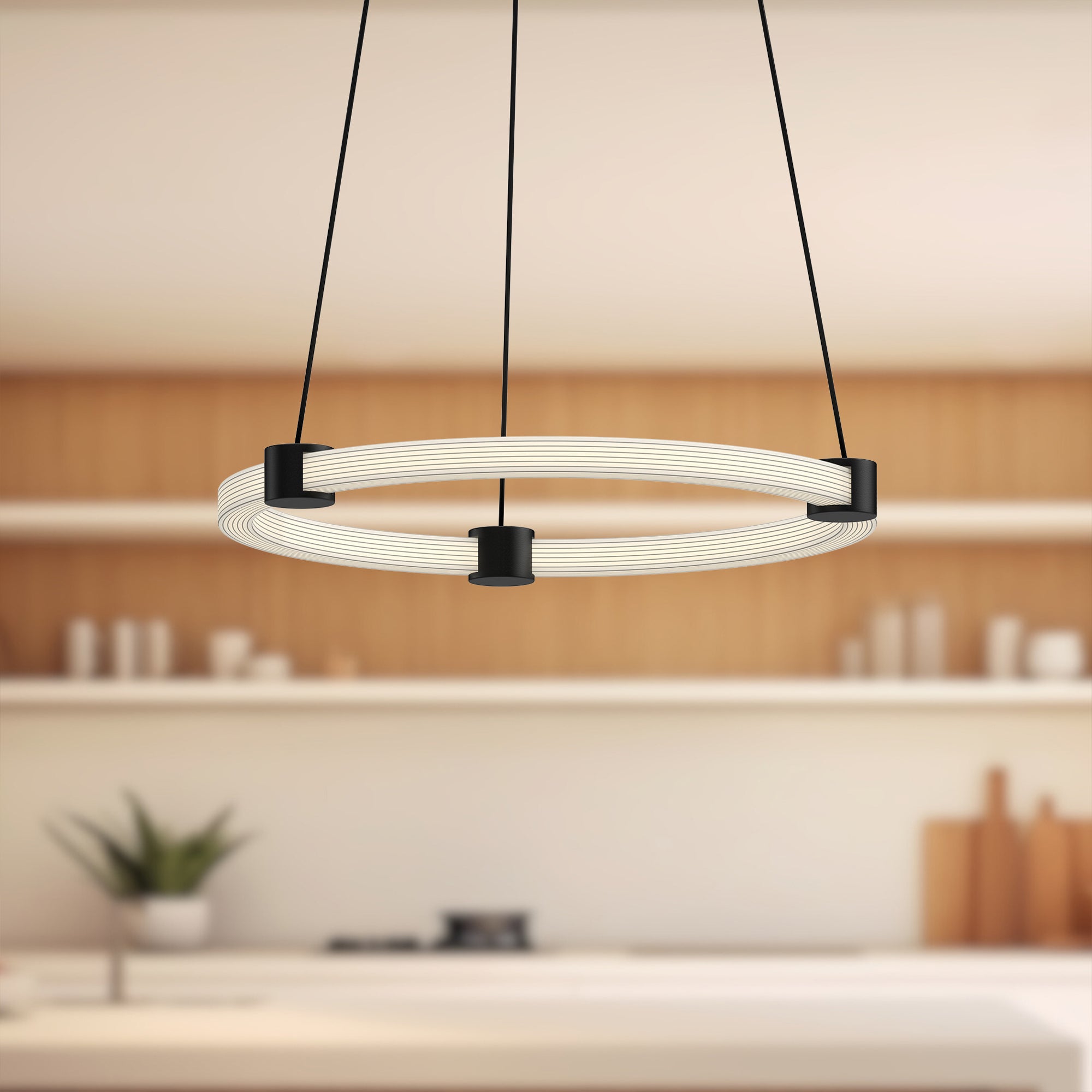 Bruni 16-in Aluminum Pendant
