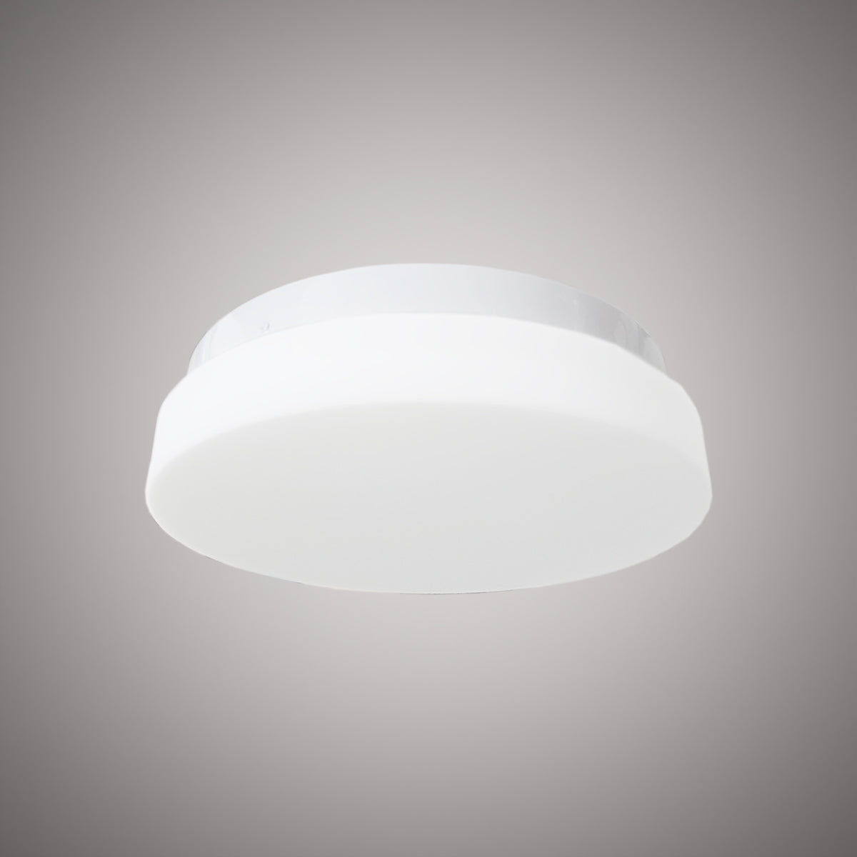 Ultra 15-in LED Flush Mount Matte White Dimmable