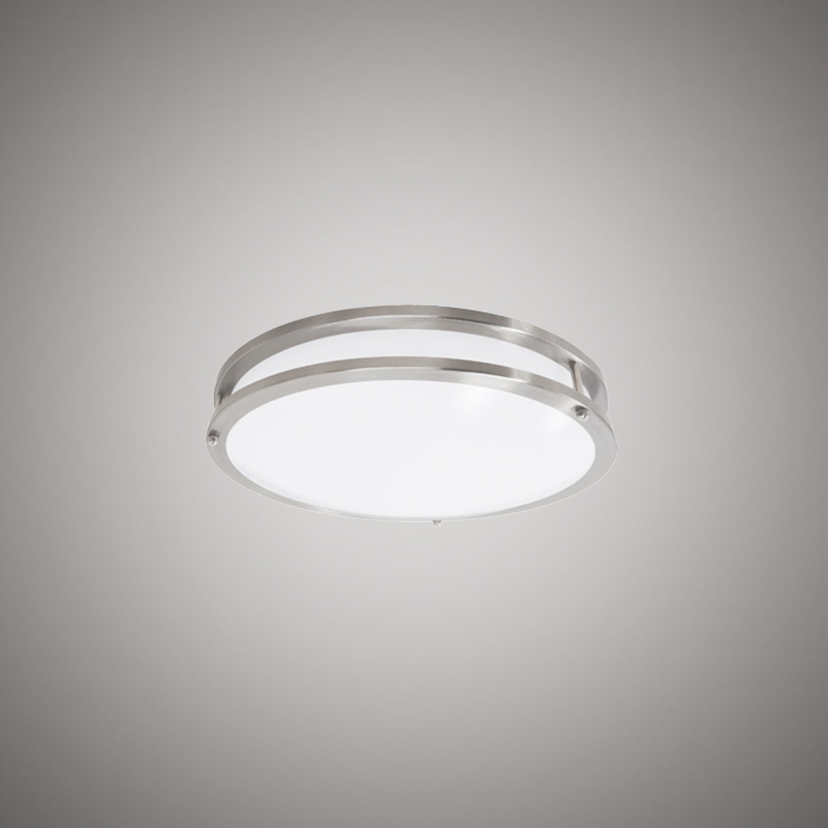 Metro 10-in Brushed nickel Dimmable 10W