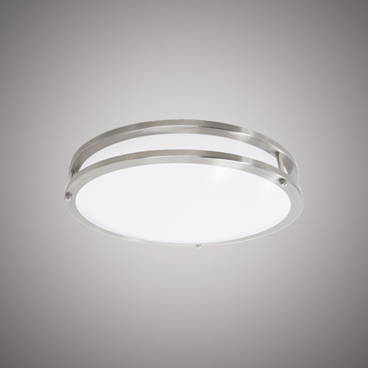 Metro 14-in Brushed nickel Dimmable 26W