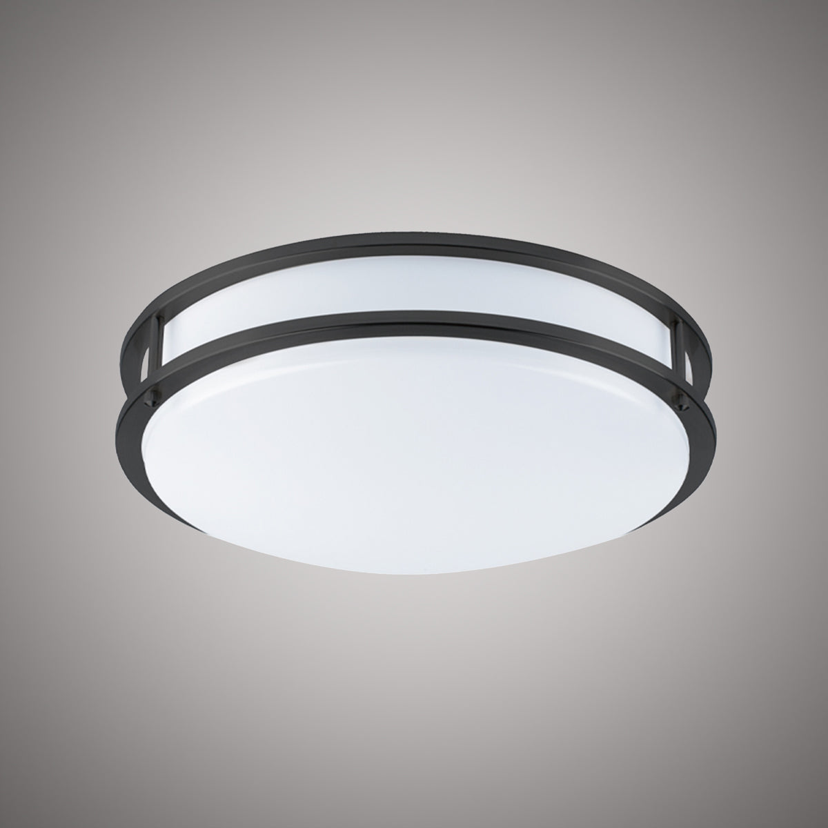 Metro 16-in Matte Black Dimmable 35W