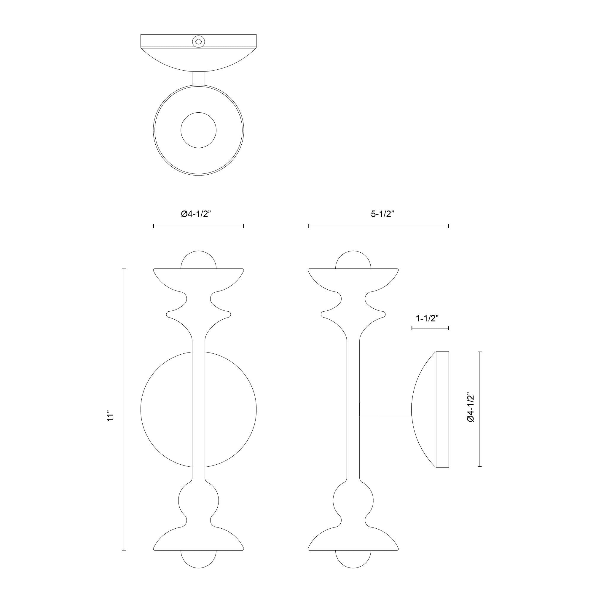 Cadence 11-in 2 Lights Steel Vanity Light