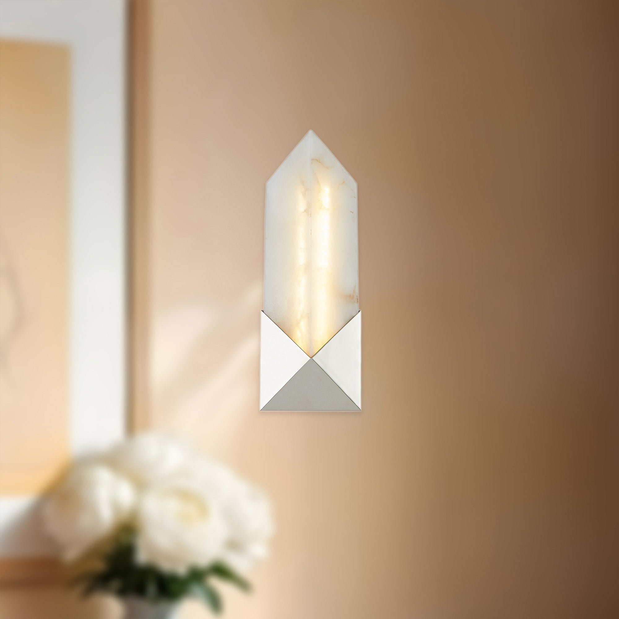 Caesar 12-in Steel Vanity Light