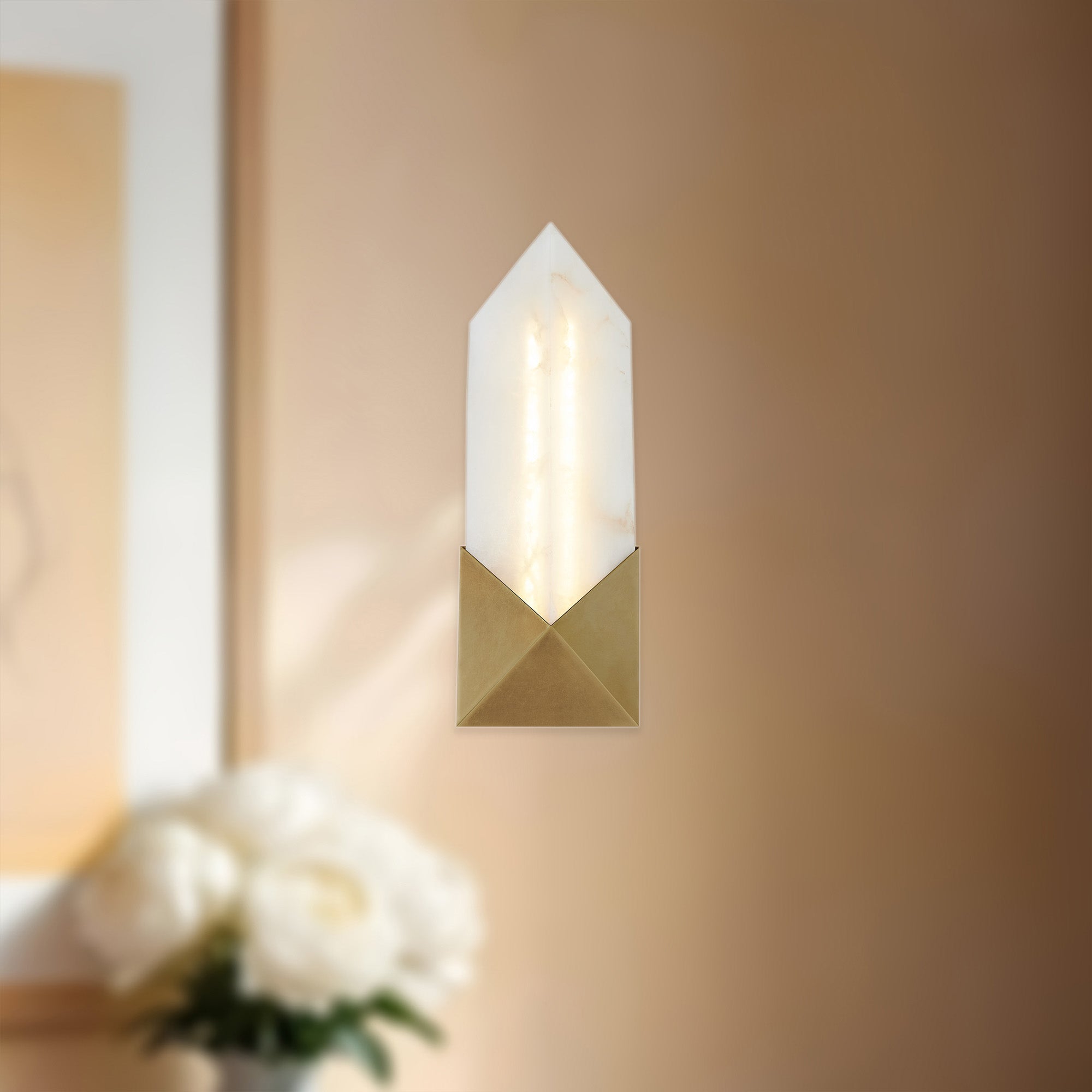 Caesar 12-in Steel Vanity Light