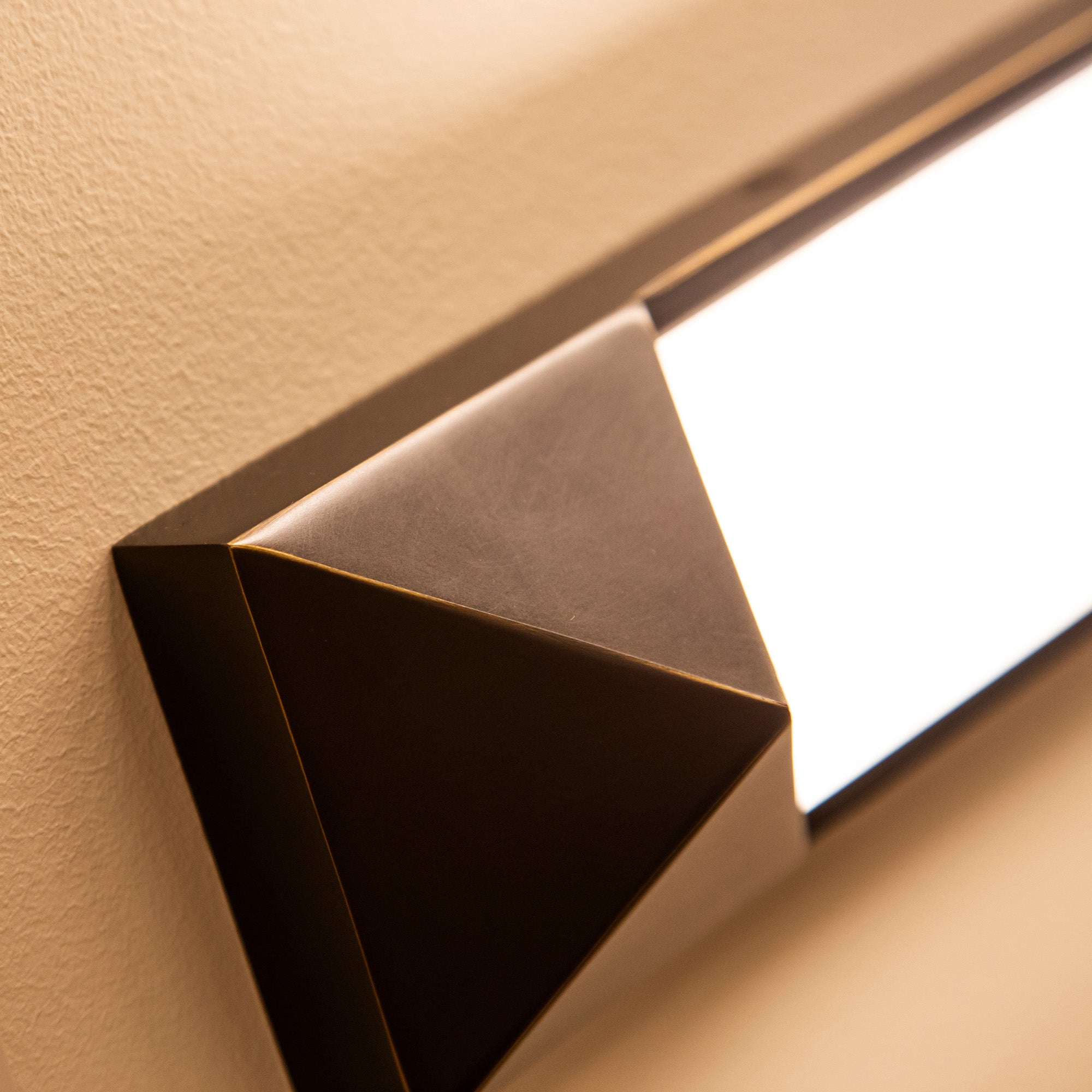 Caesar 25-in Steel Vanity Light