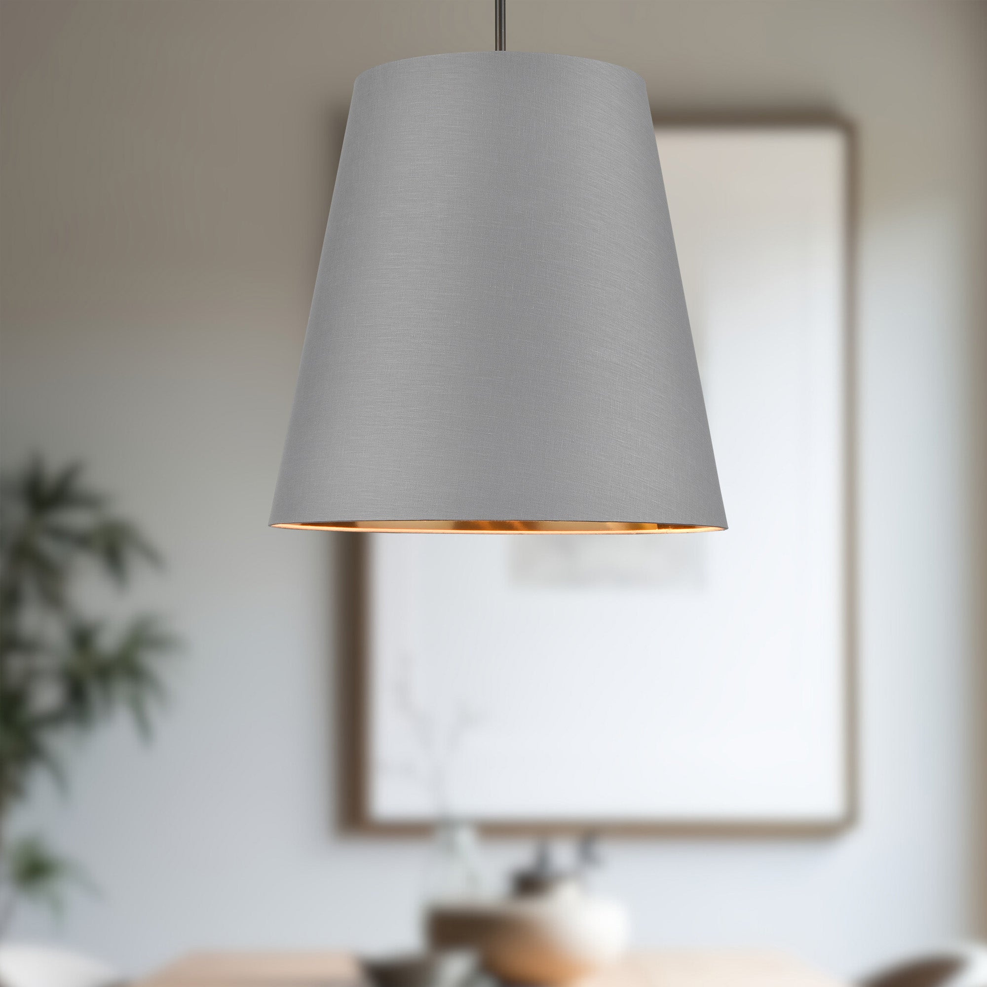 Calor 25-in Steel Pendant