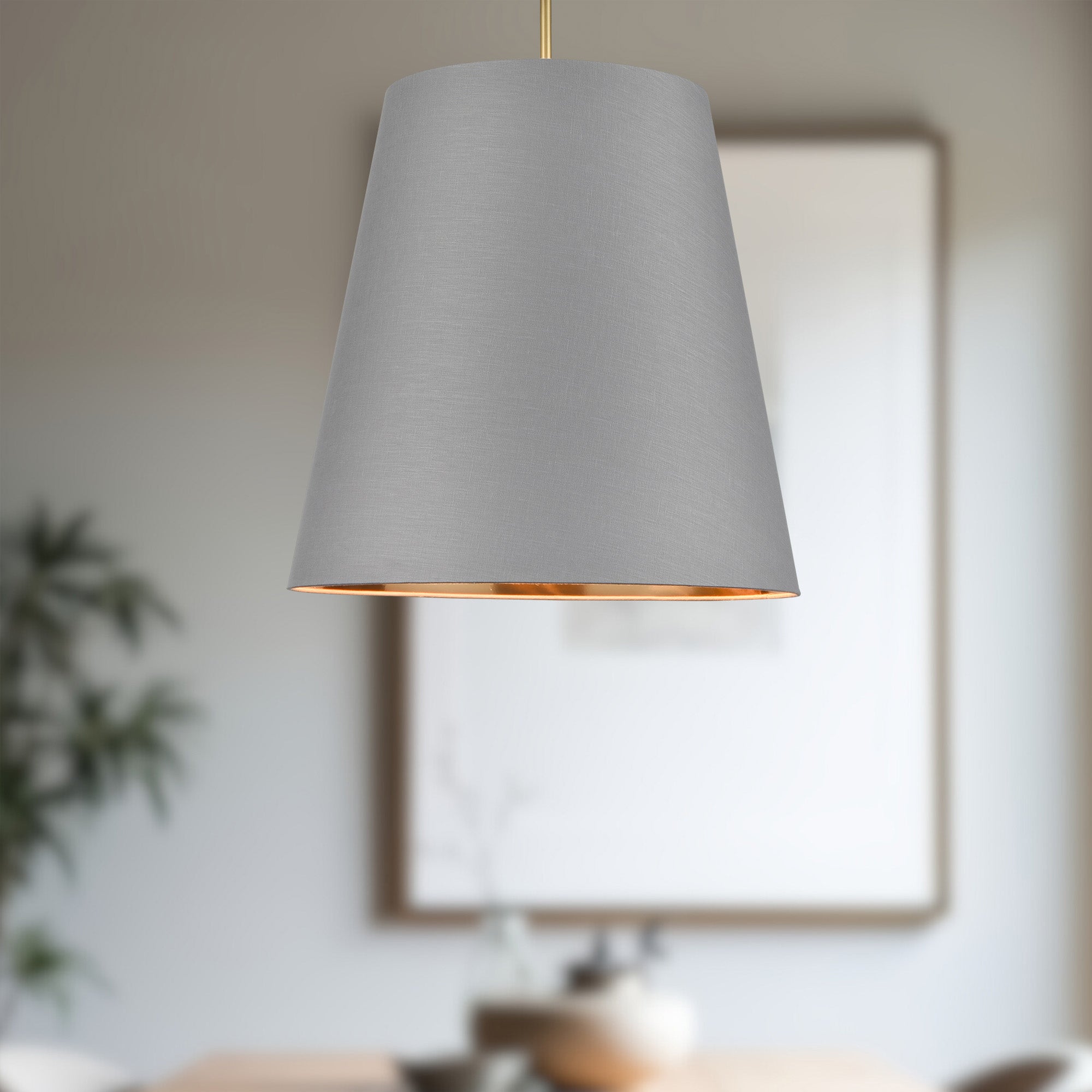 Calor 25-in Steel Pendant