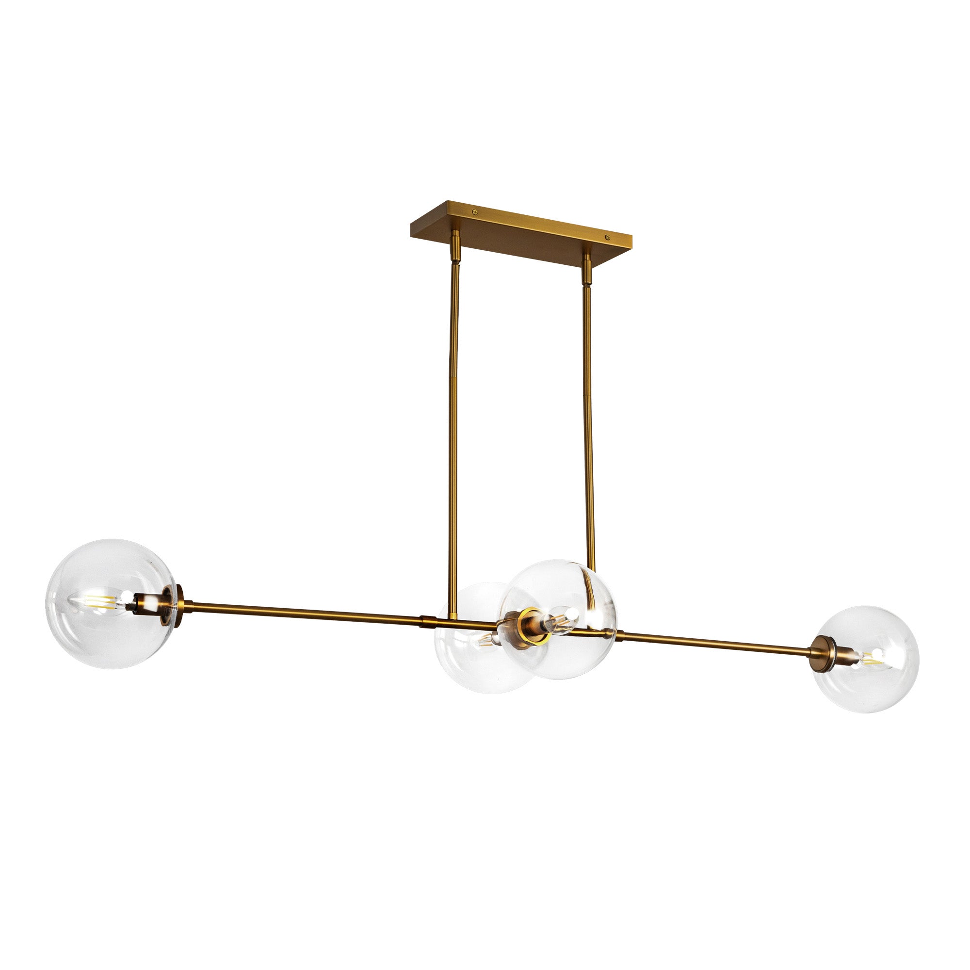 Cassia 48-in Steel Linear Pendant
