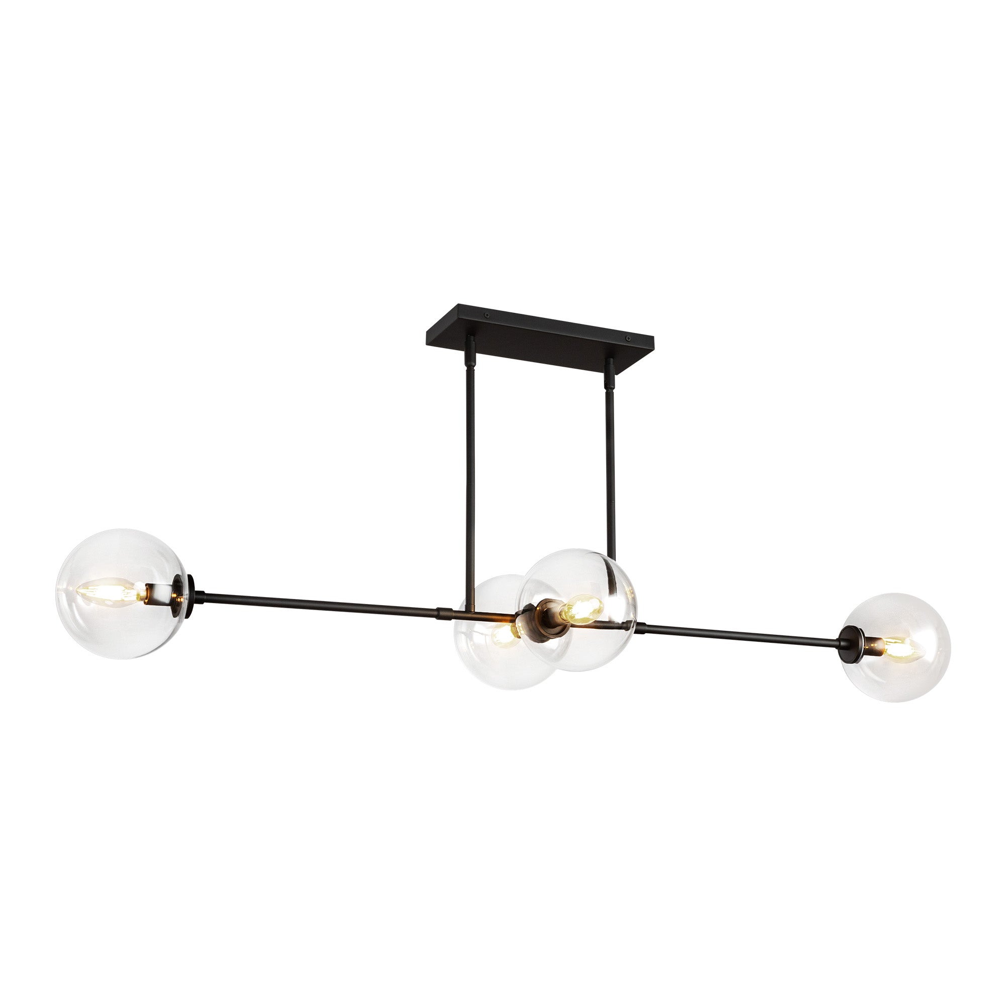 Cassia 48-in Steel Linear Pendant