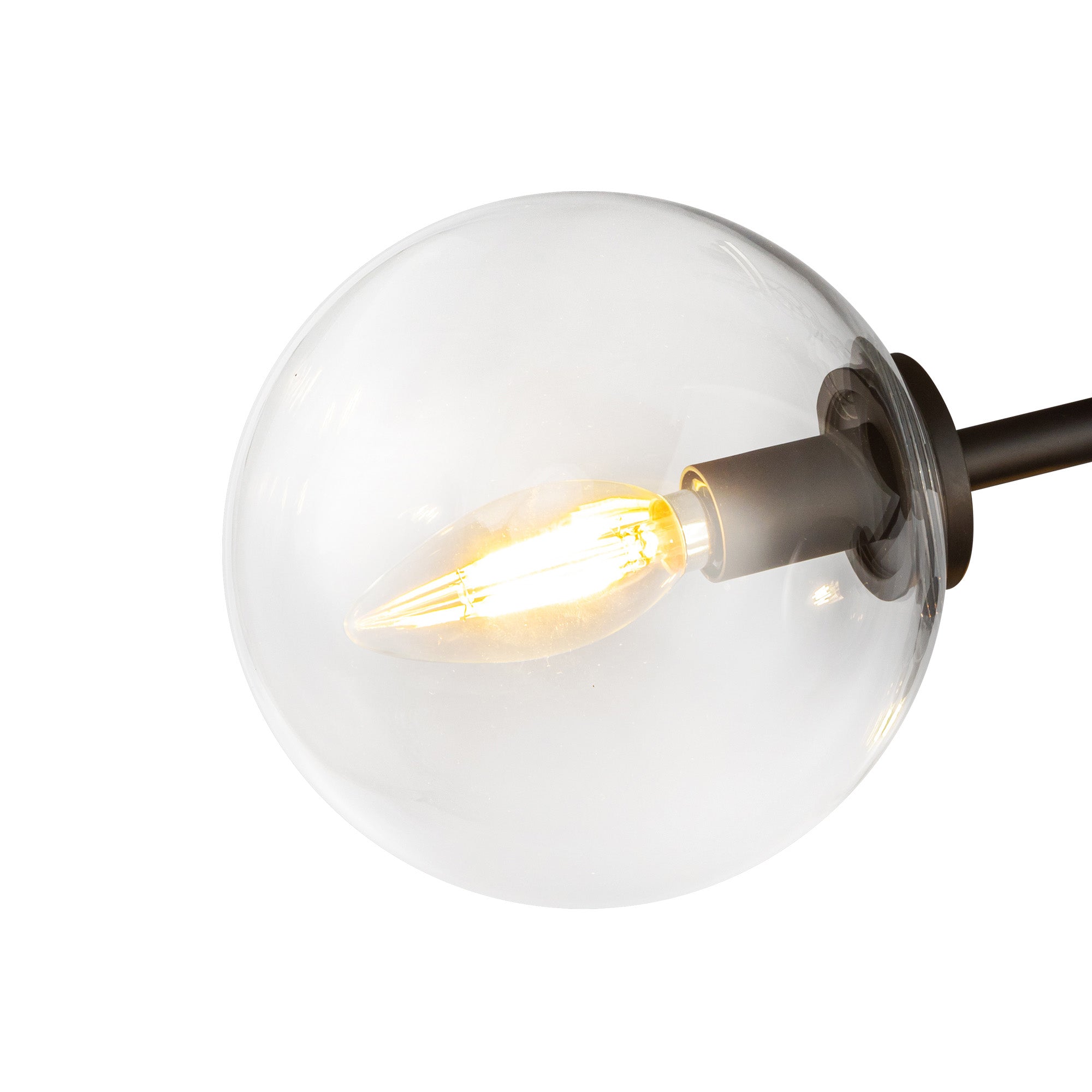 Cassia 17-in Steel Semi-Flush Mount