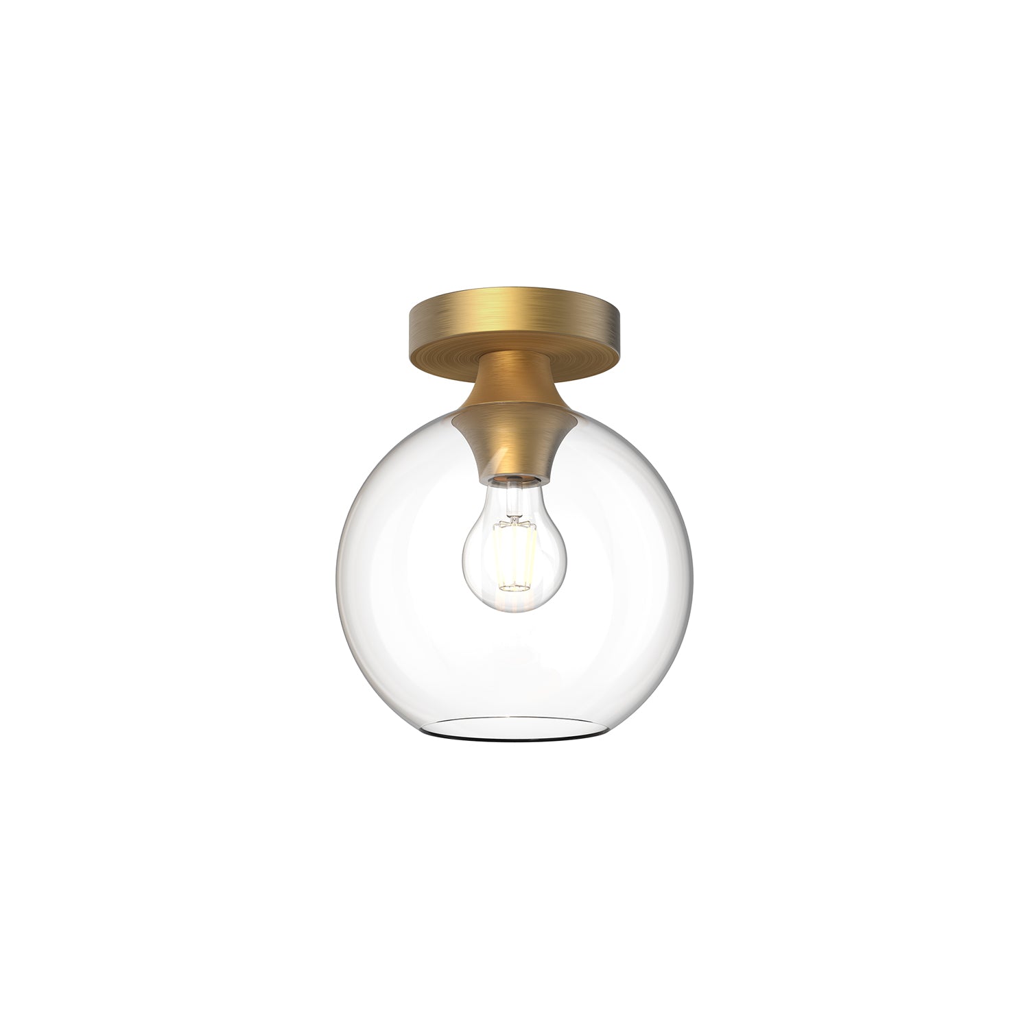 Castilla 8-in Steel Flush Mount