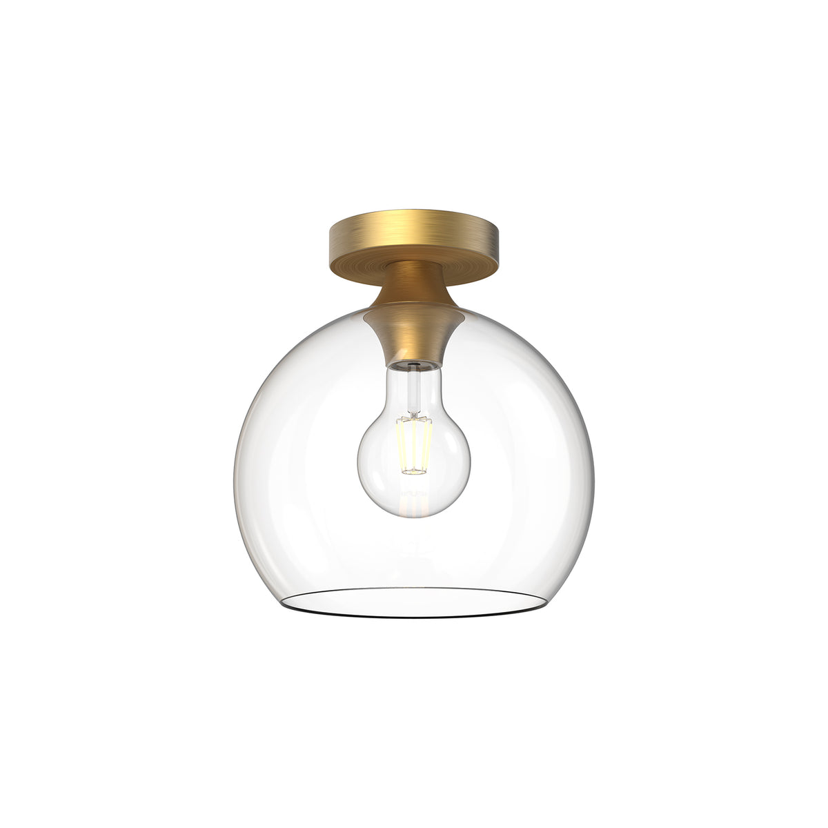 Castilla 10-in Steel Flush Mount