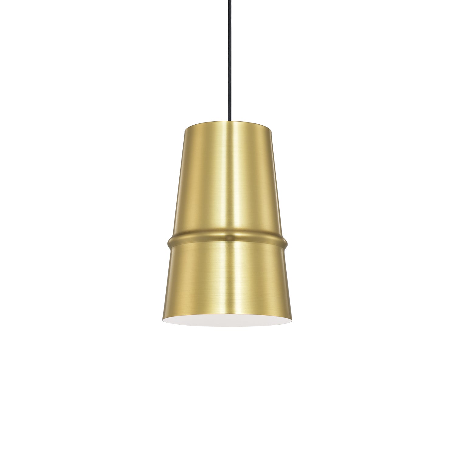 Castor 8-in Steel Pendant