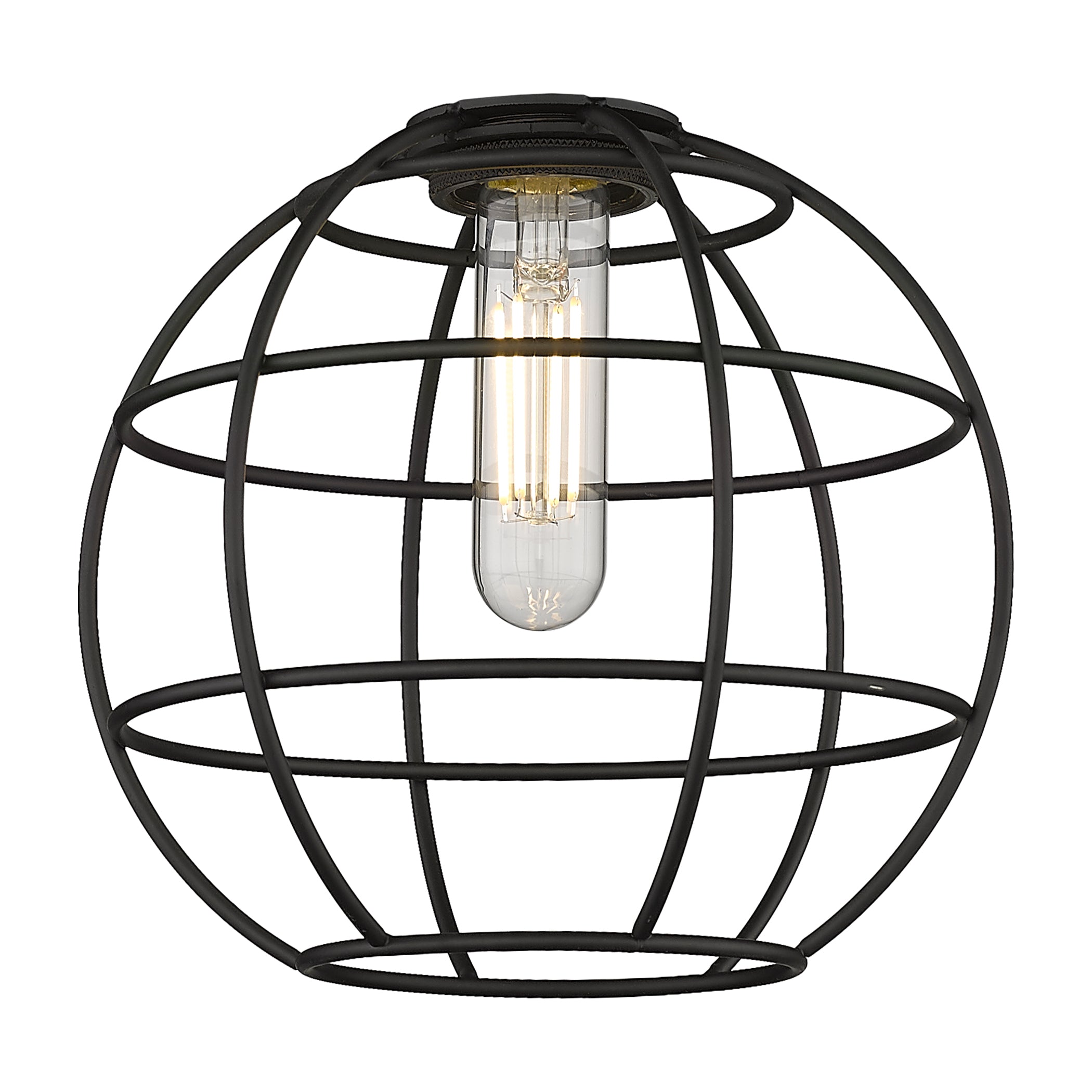 Ballston Shade Matte Black Brass Steel