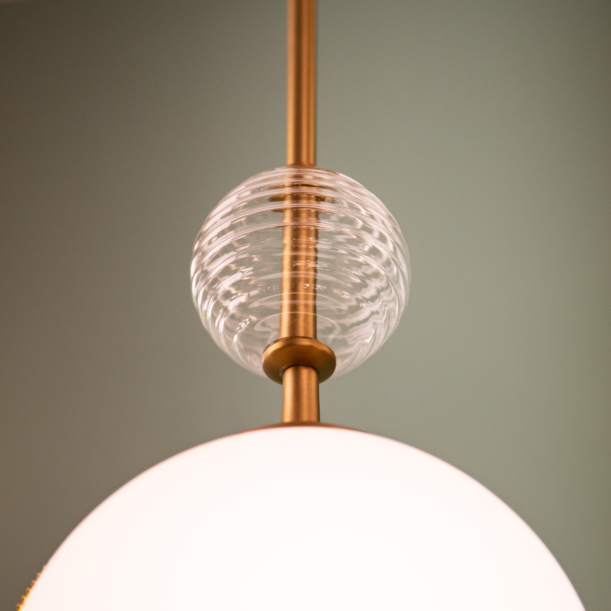 Celia 8-in Steel Semi-Flush Mount
