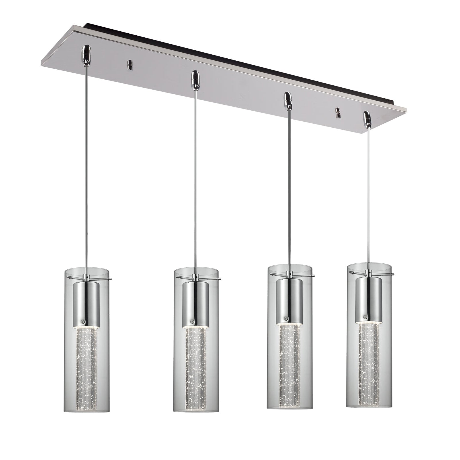 Champagne 25-in Steel Multi Pendant