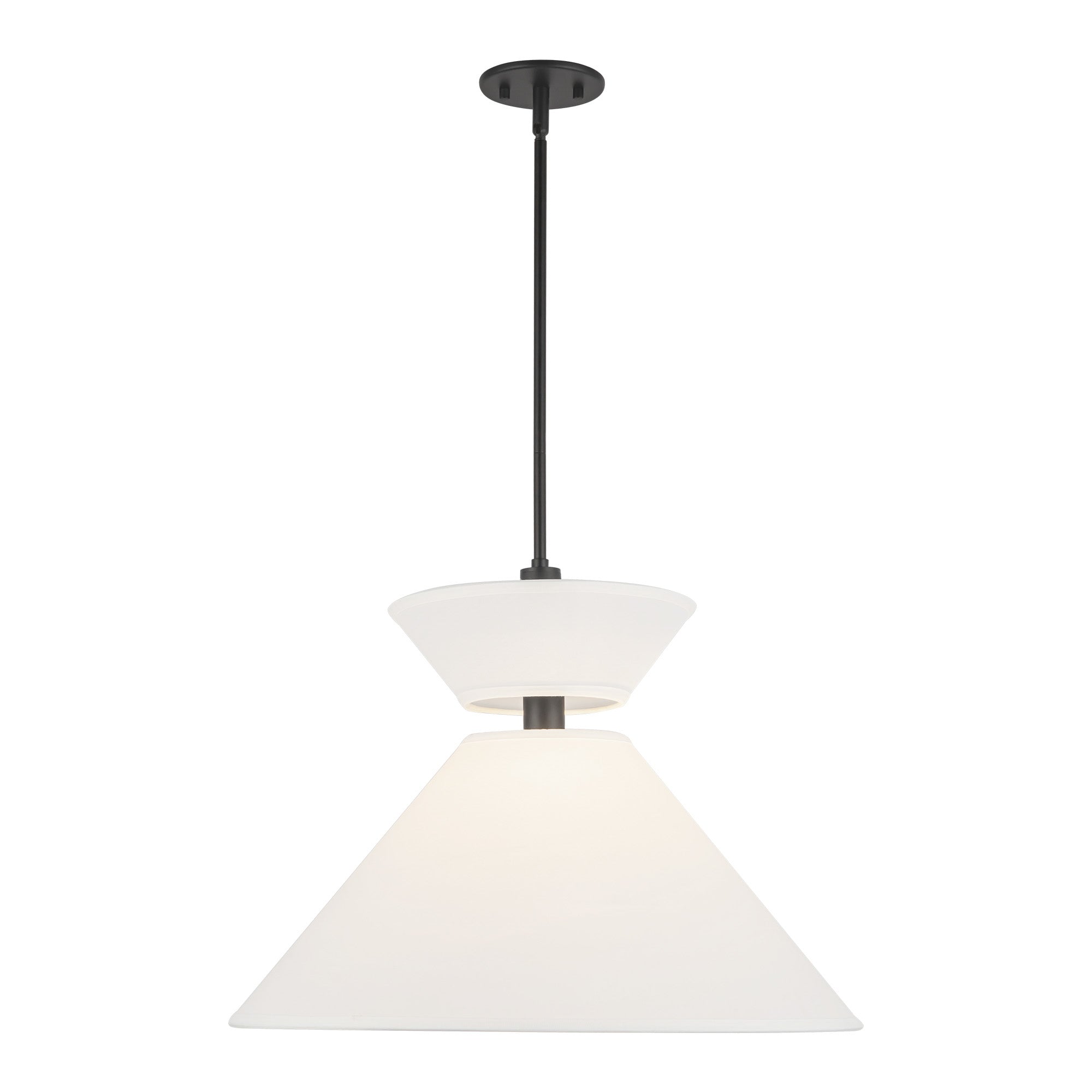 Chapelle 22-in Steel Pendant