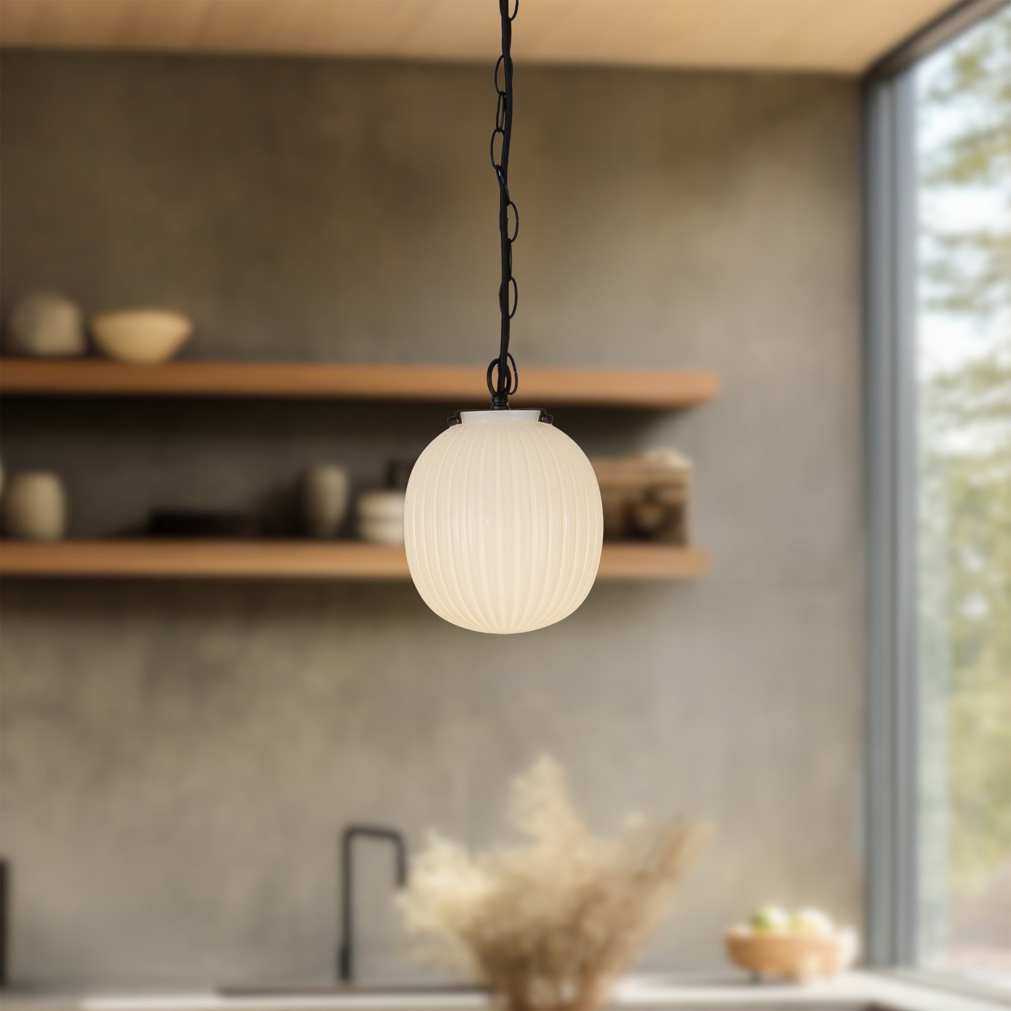 cherise-7-in-steel-pendant