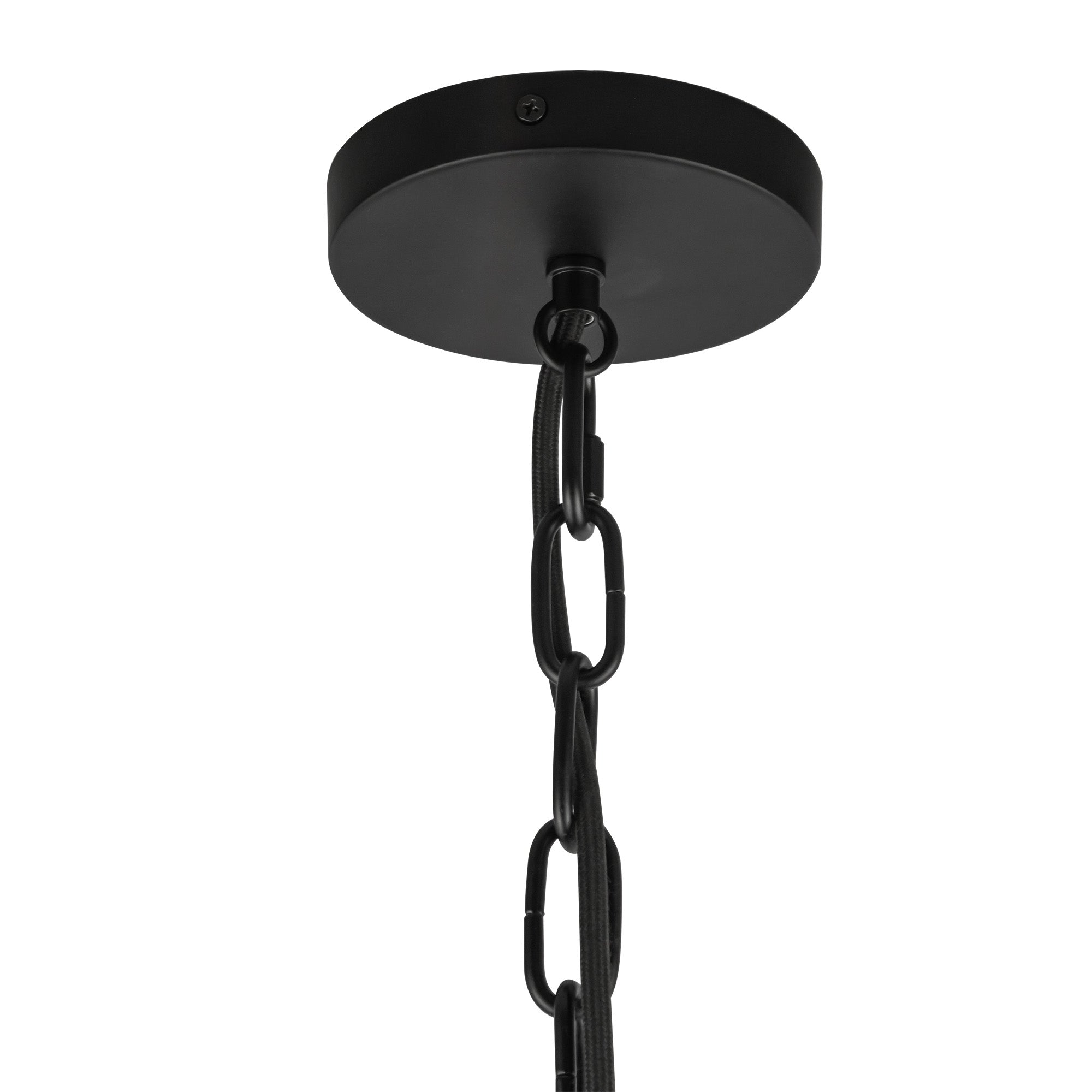 Cherise 12-in Steel Pendant