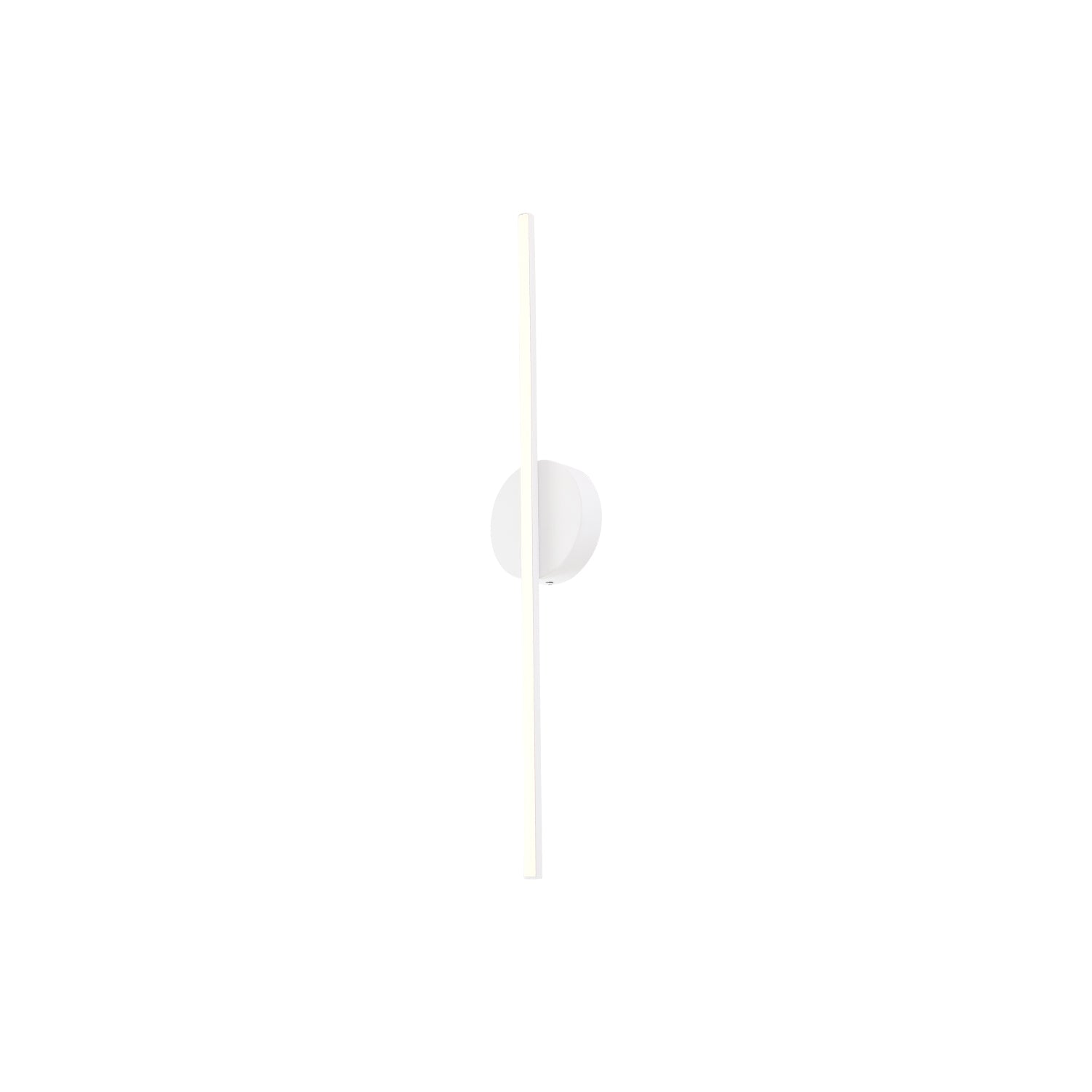 Chute 35-in Aluminum Polymeric Material Wall Sconce