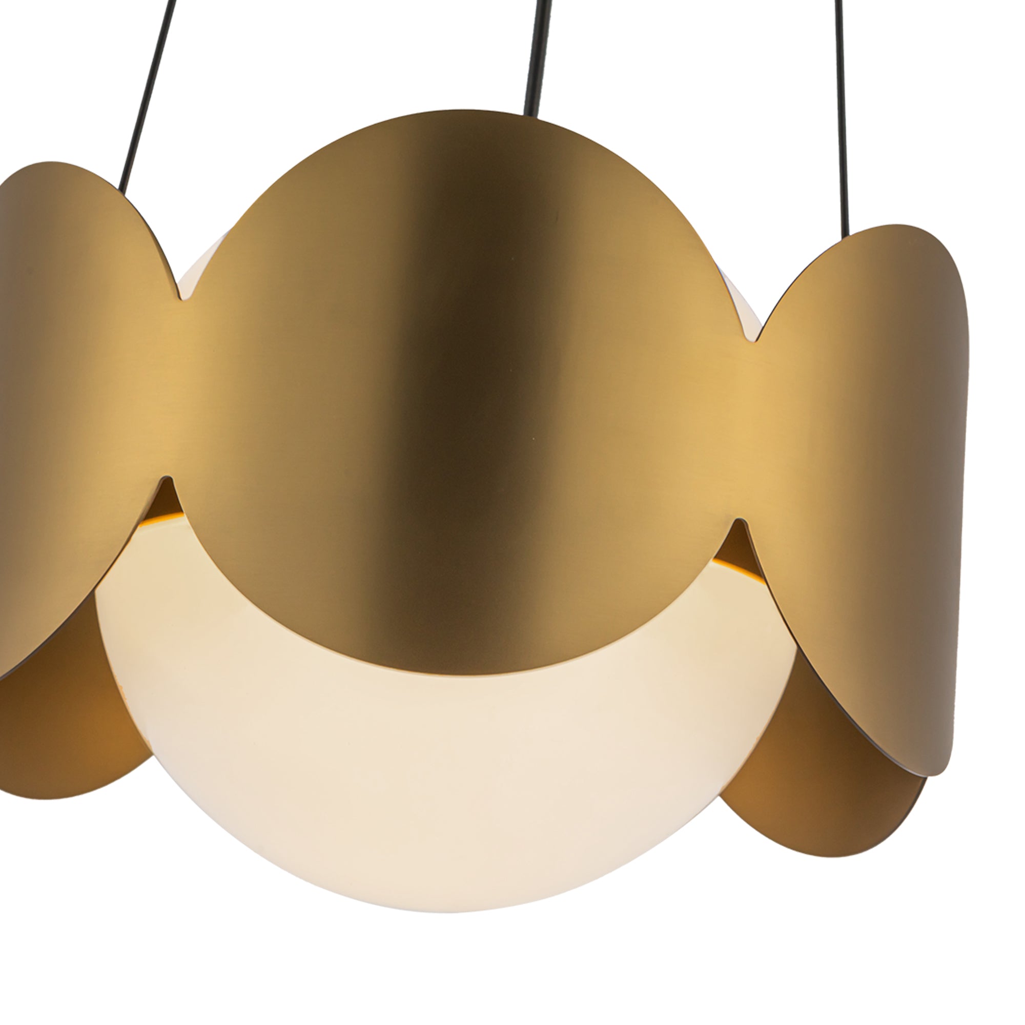 Ciel 10-in Steel Chandelier