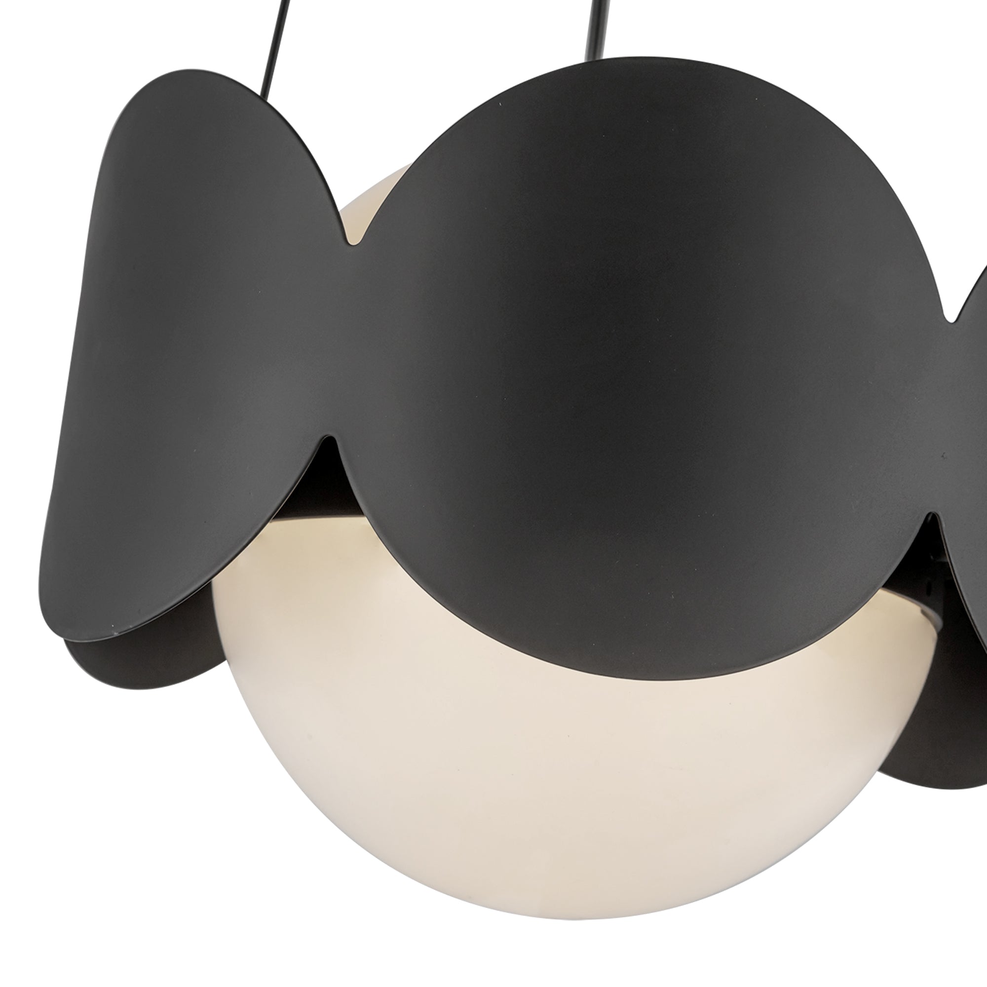 Ciel 10-in Steel Chandelier