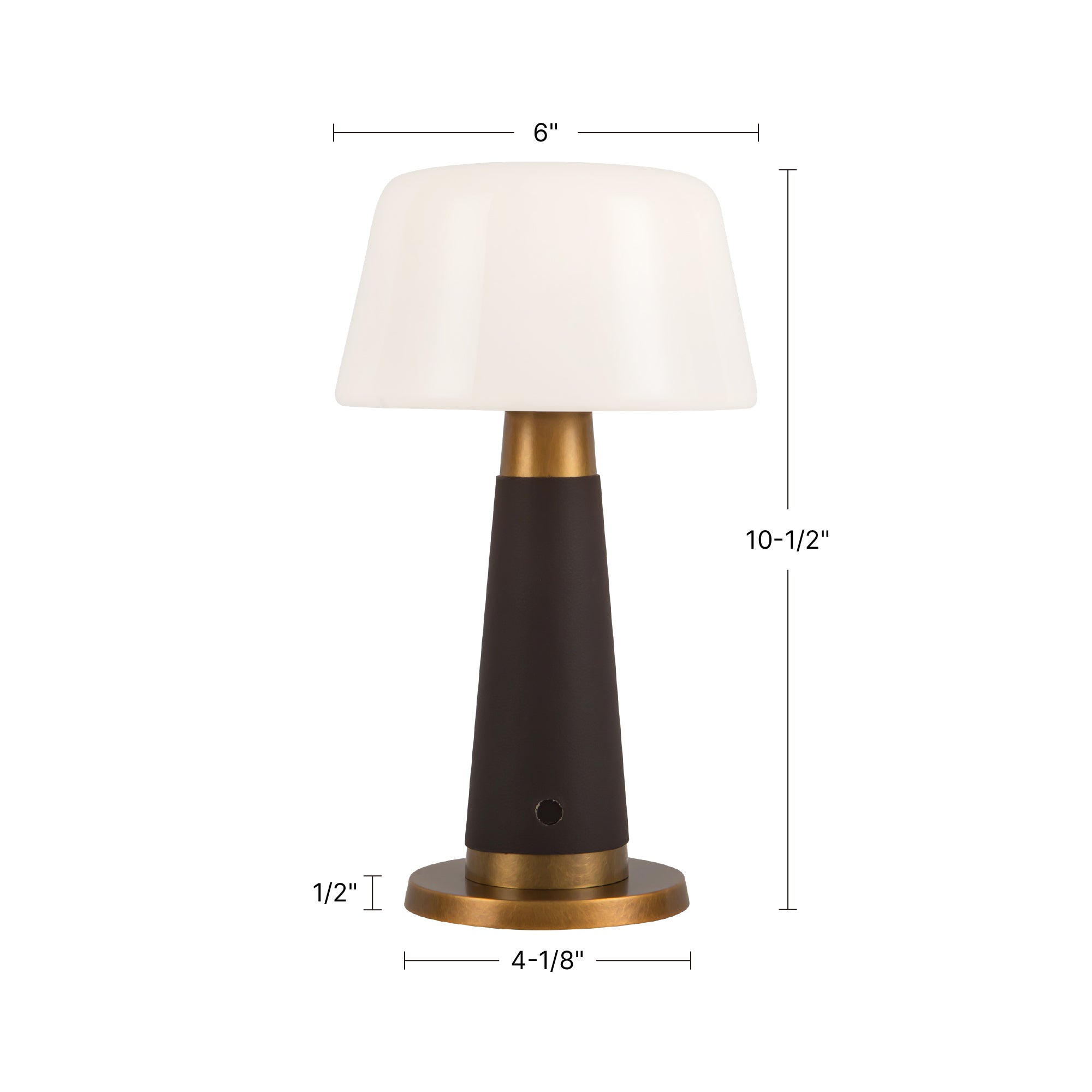 Clemence 11-in Steel Table Lamp