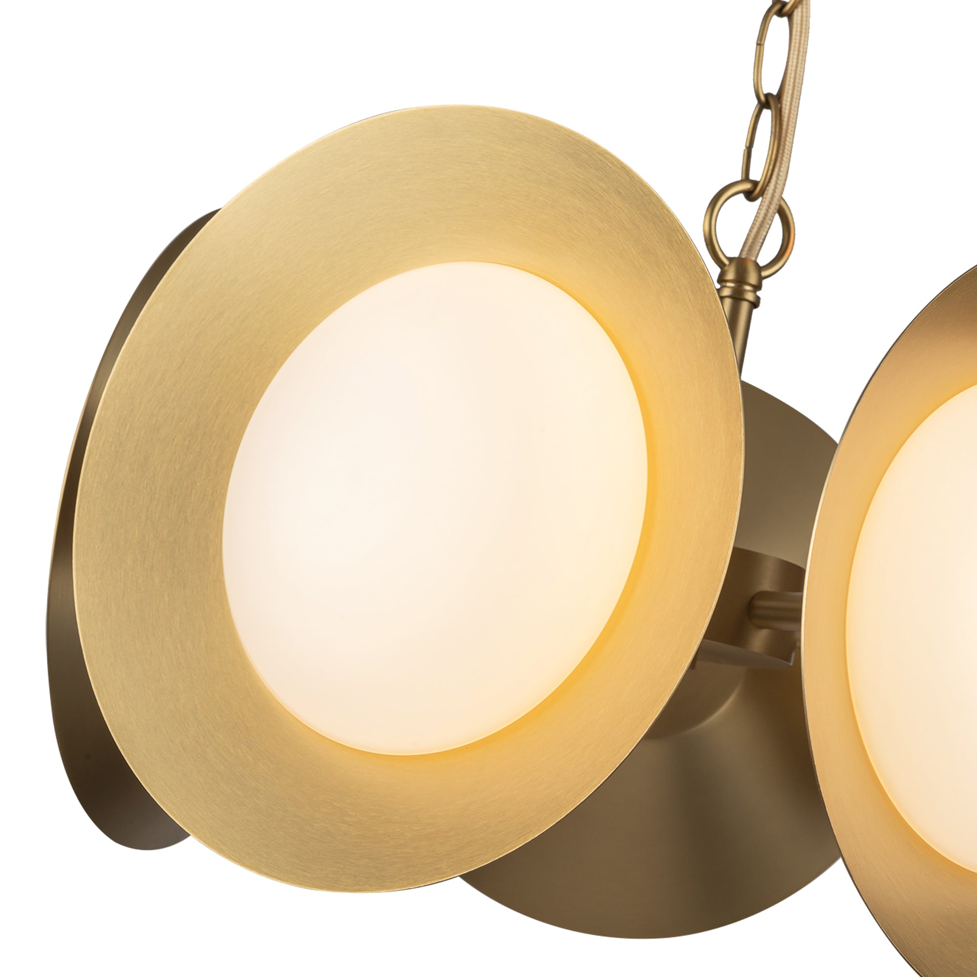 Cleo 16-in Steel Chandelier